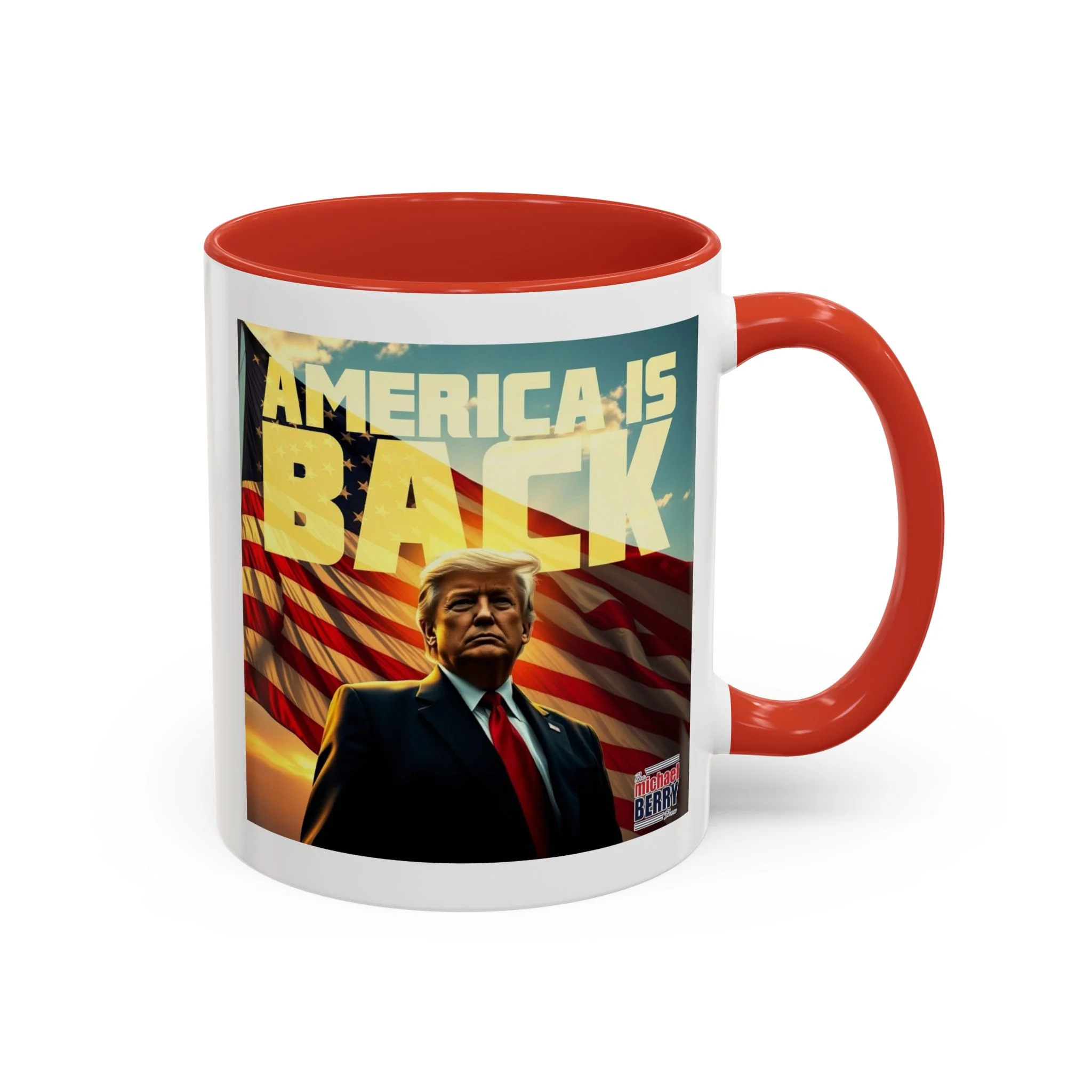 America is back - Coffee Mug, 11oz or 15oz - Image 11