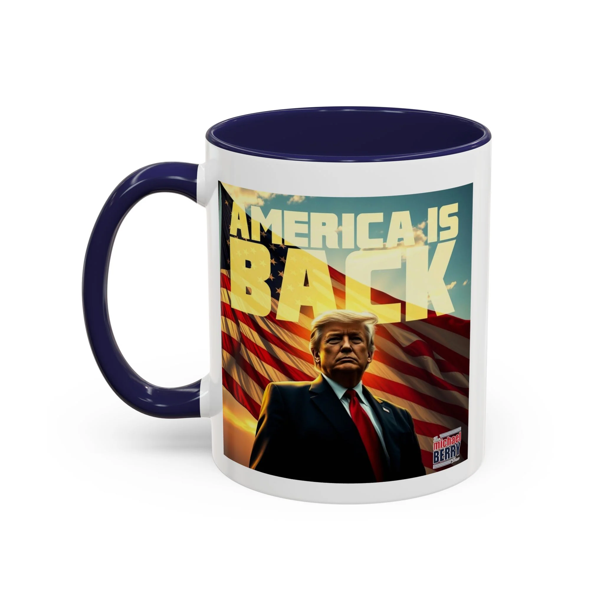 America is back - Coffee Mug, 11oz or 15oz - Image 13