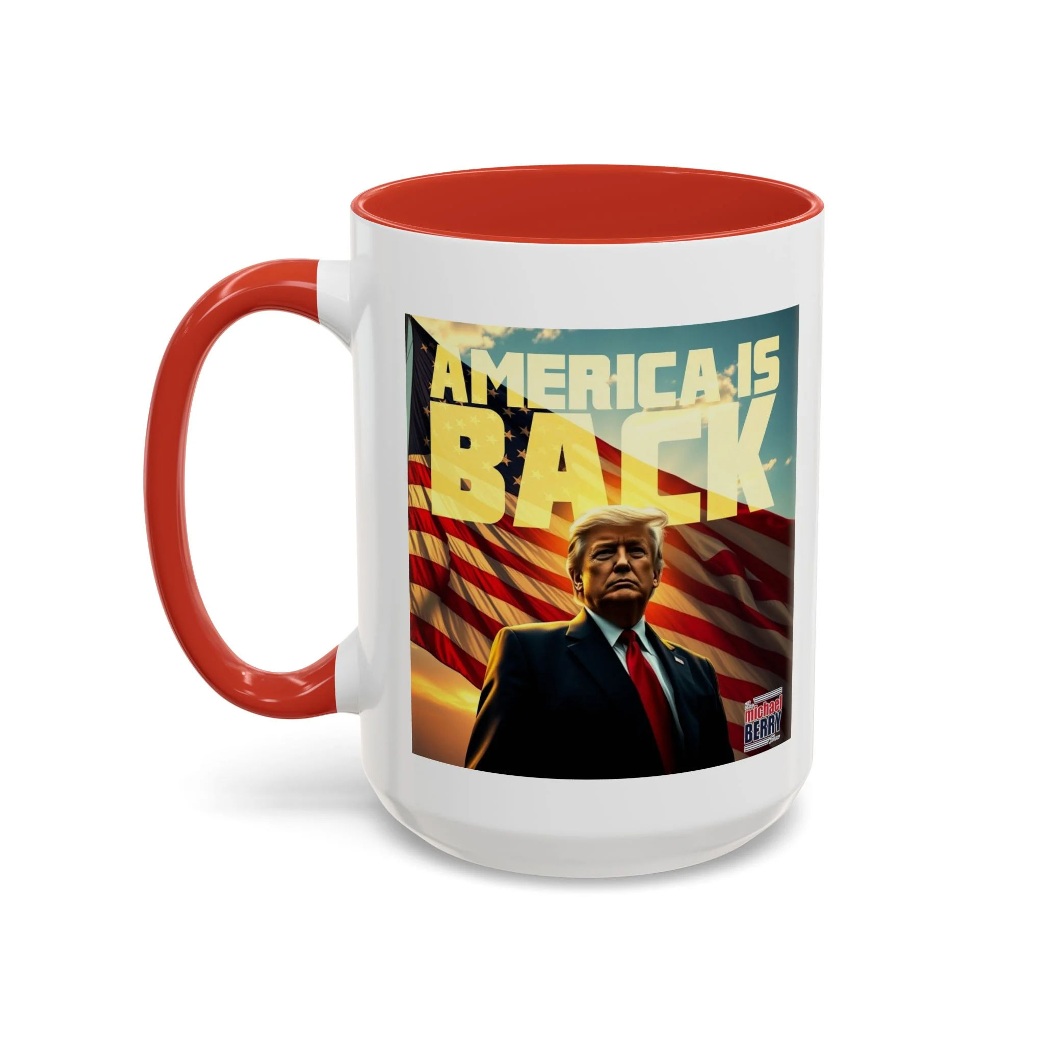 America is back - Coffee Mug, 11oz or 15oz - Image 18