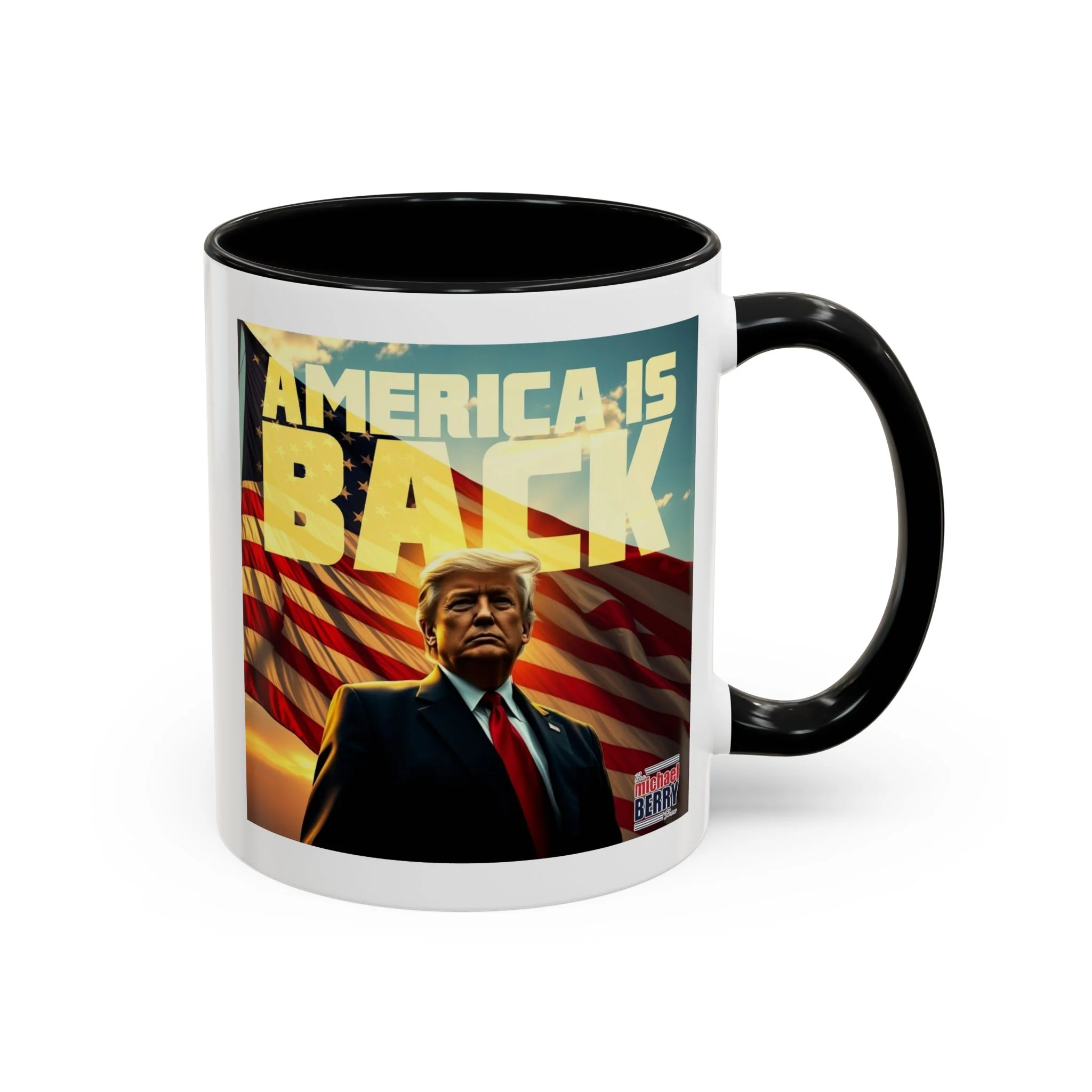 America is back - Coffee Mug, 11oz or 15oz - Image 2