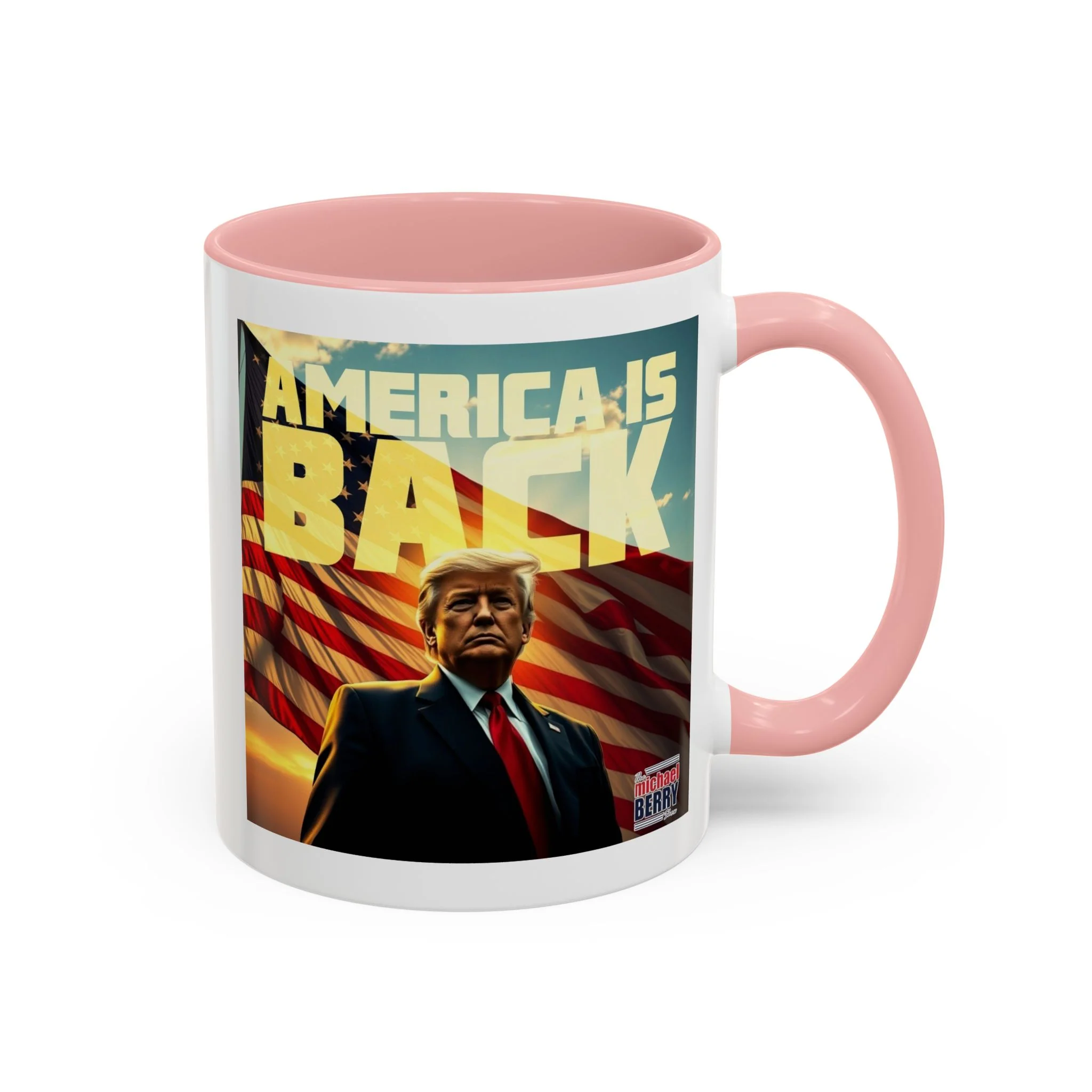 America is back - Coffee Mug, 11oz or 15oz - Image 4