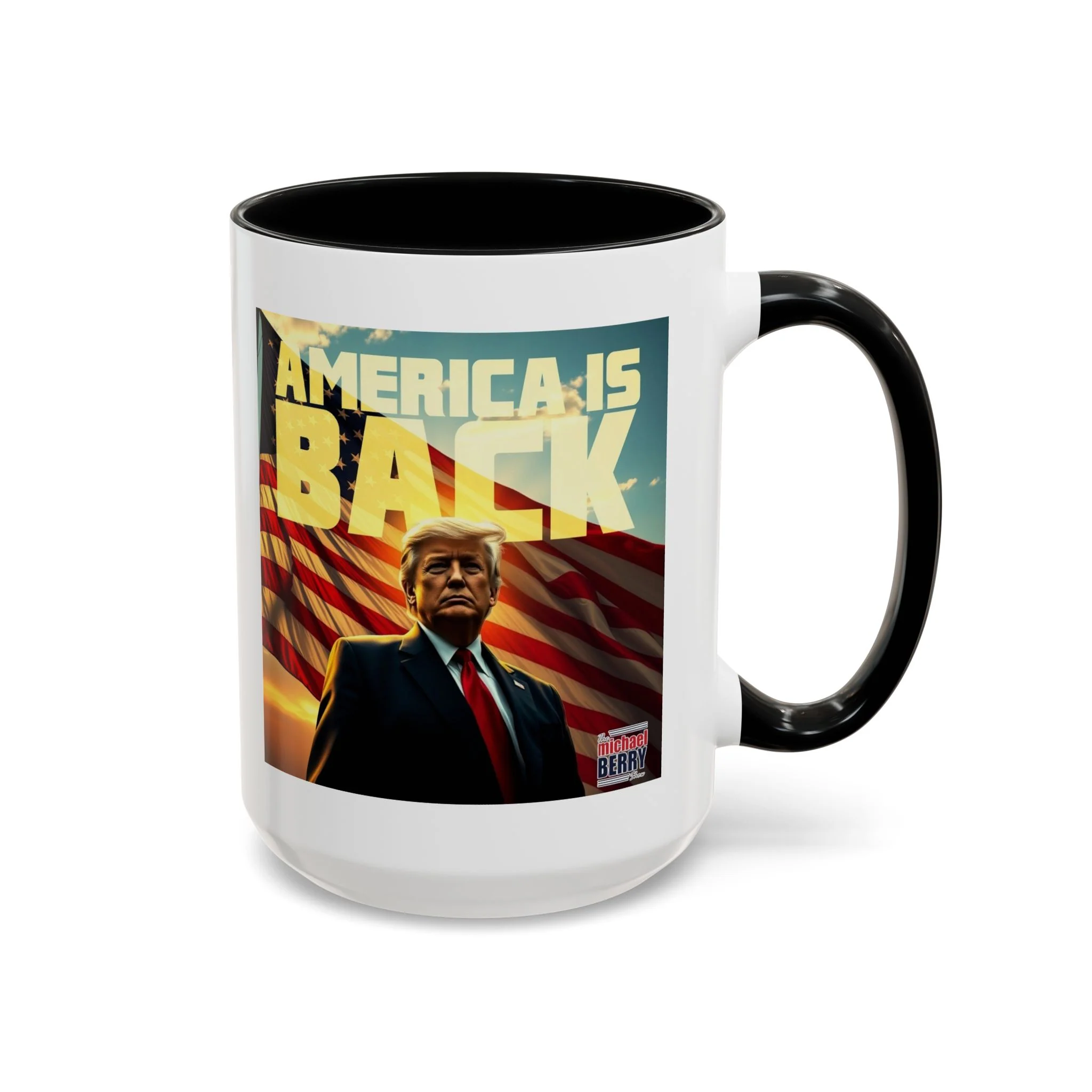 America is back - Coffee Mug, 11oz or 15oz - Image 5