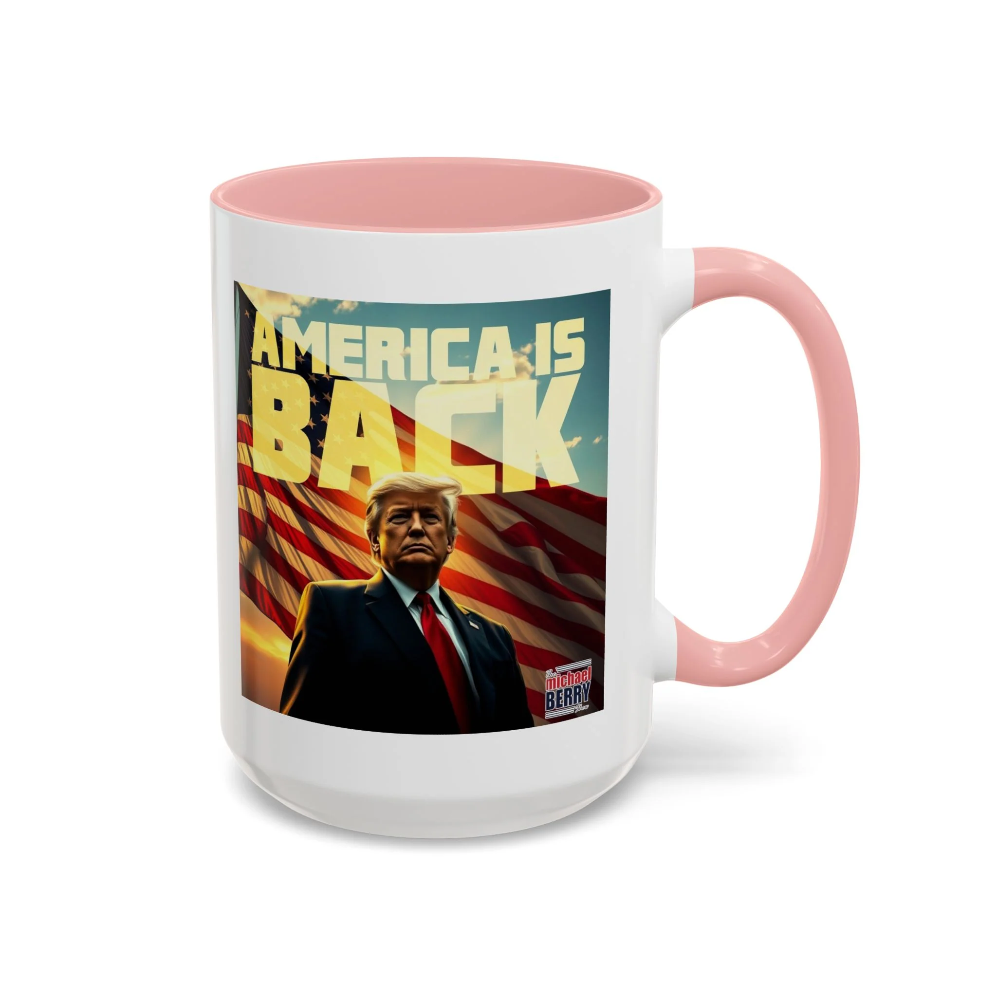 America is back - Coffee Mug, 11oz or 15oz - Image 7
