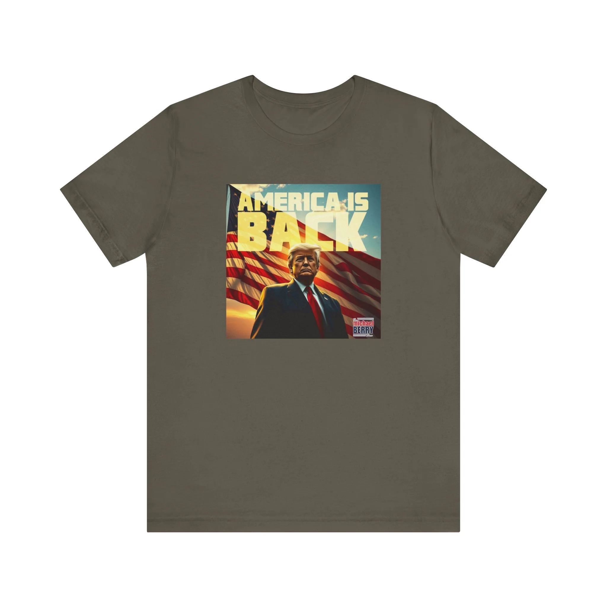 America is back - Short Sleeve Tee - Image 2