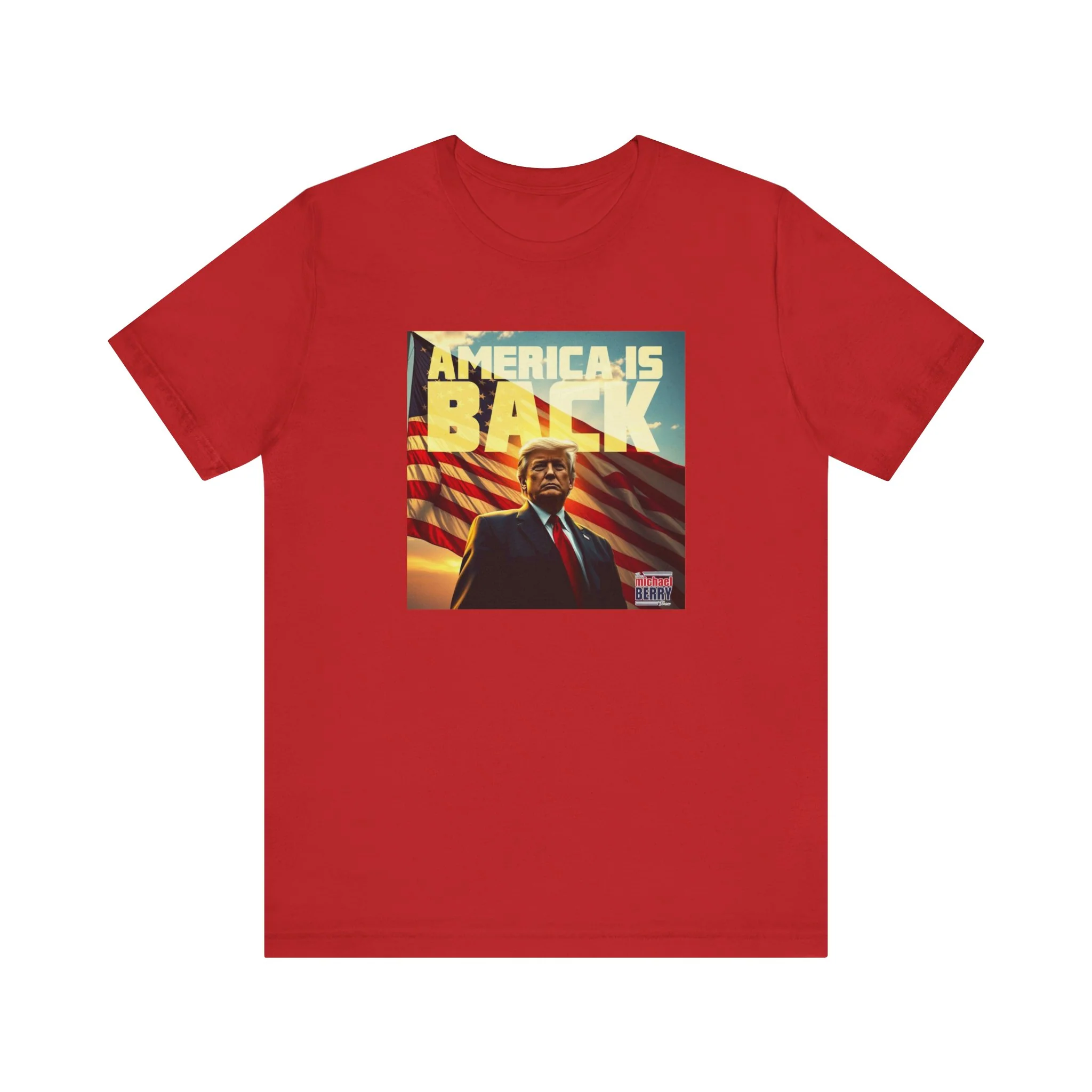 America is back - Short Sleeve Tee - Image 7