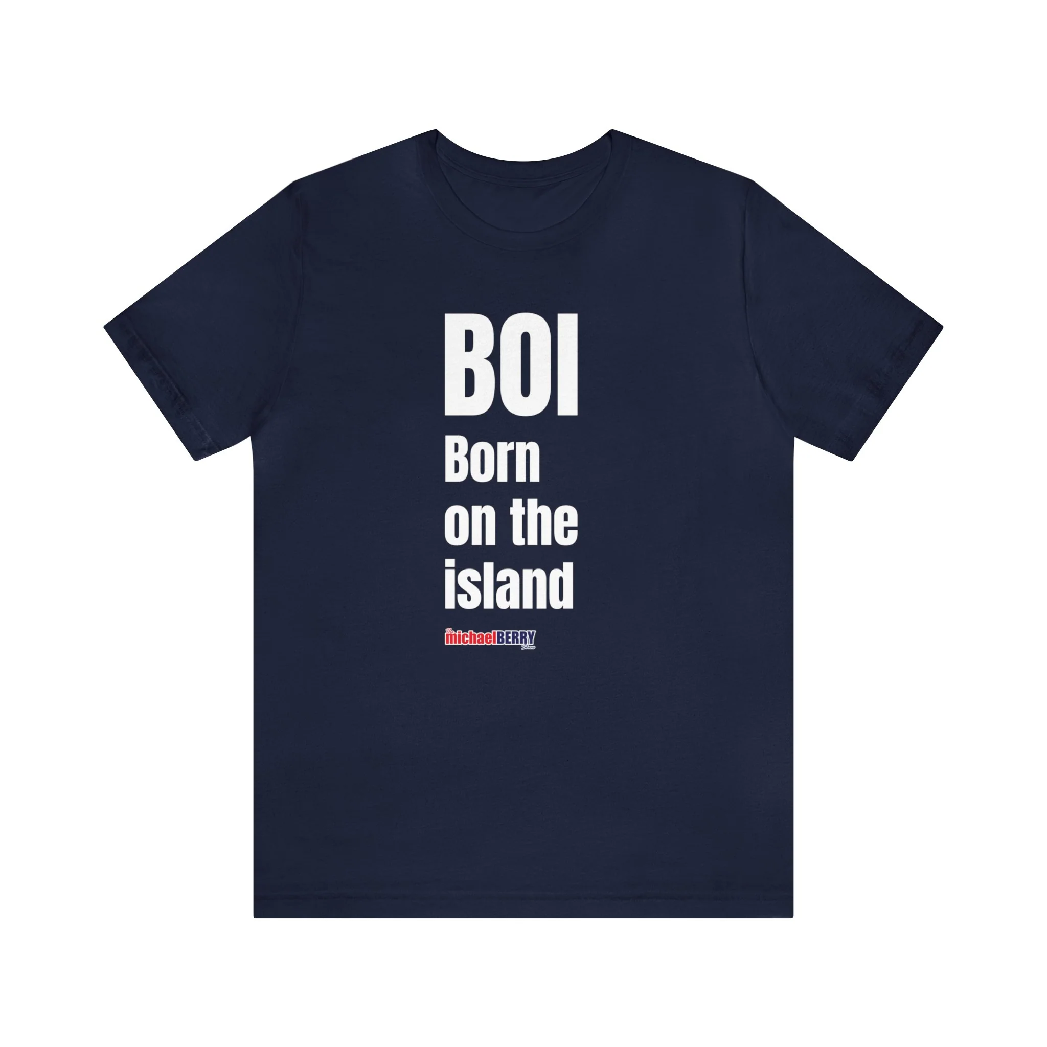 BOI Born on the island - Unisex Jersey Short Sleeve Tee - Image 6