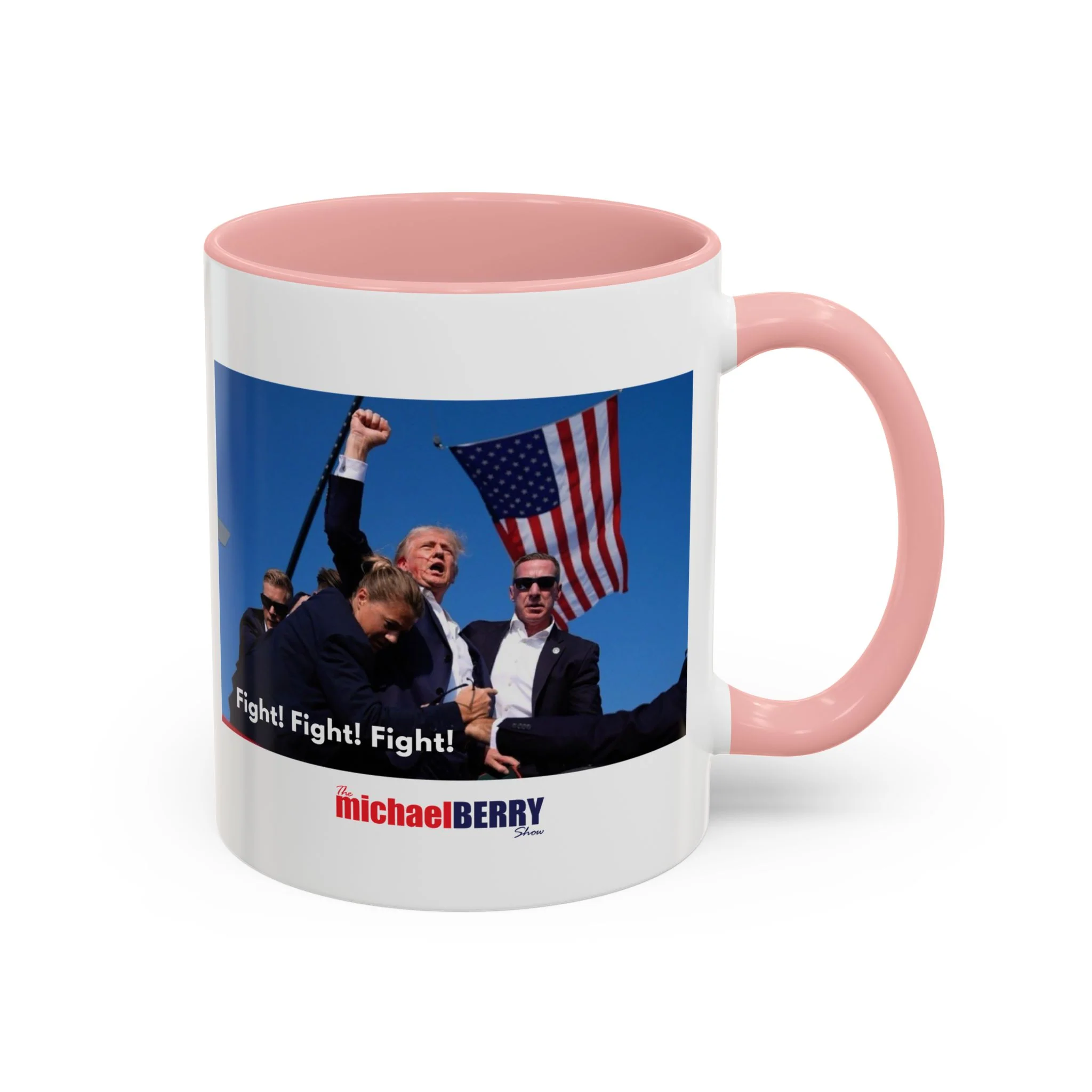 Fight! Fight! Fight! - Coffee Mug, 11oz - Image 4