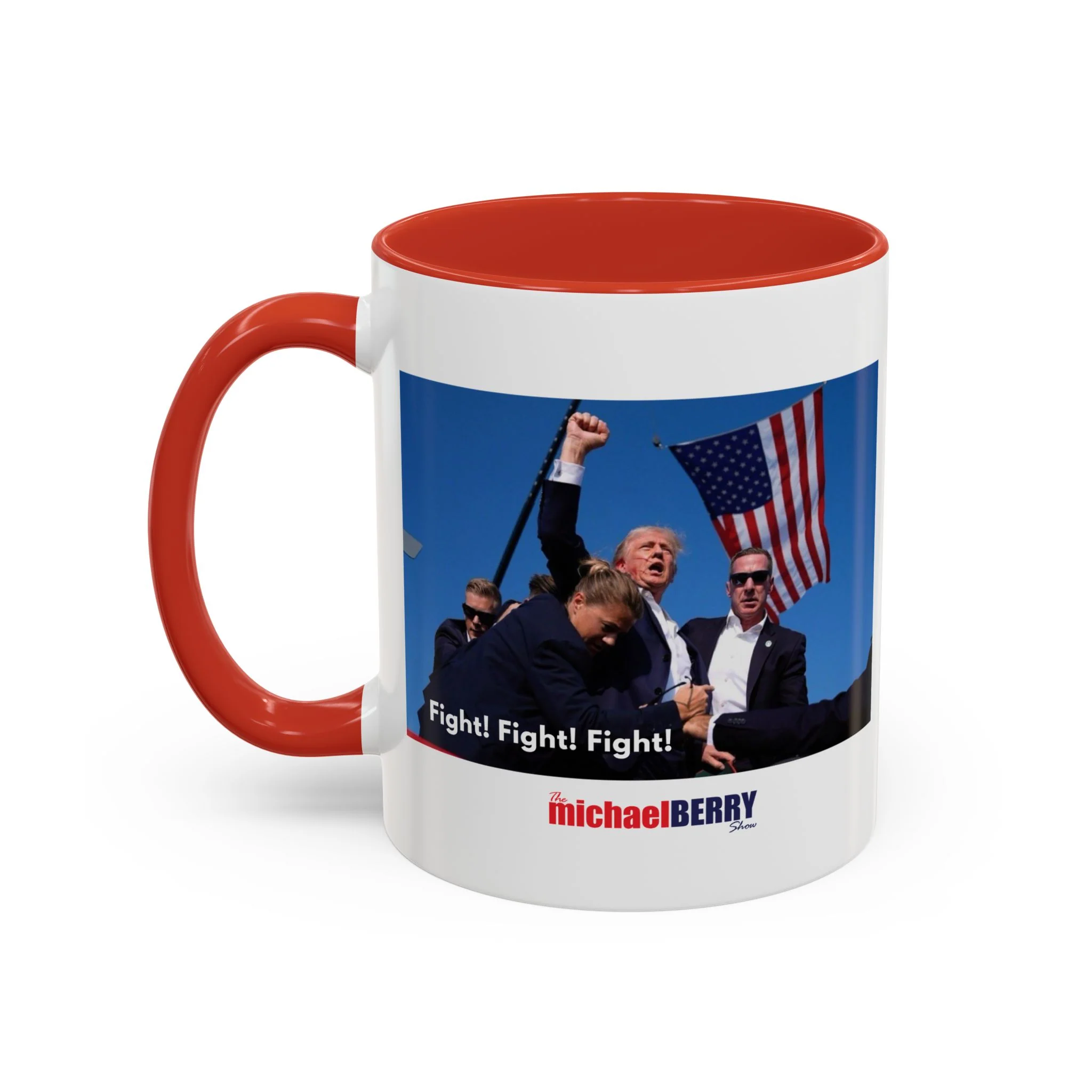 Fight! Fight! Fight! - Coffee Mug, 11oz - Image 5