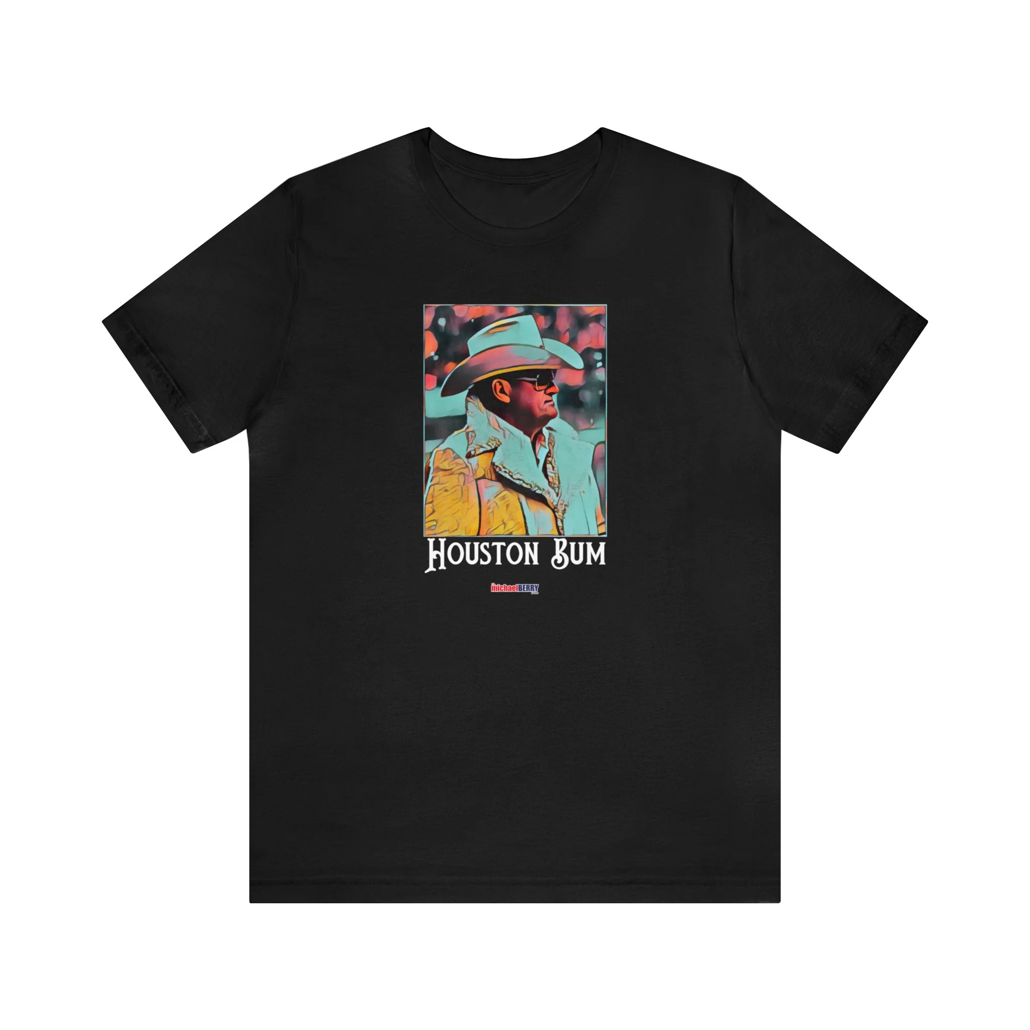 Houston Bum - Men's Short Sleeve Tee - Image 3