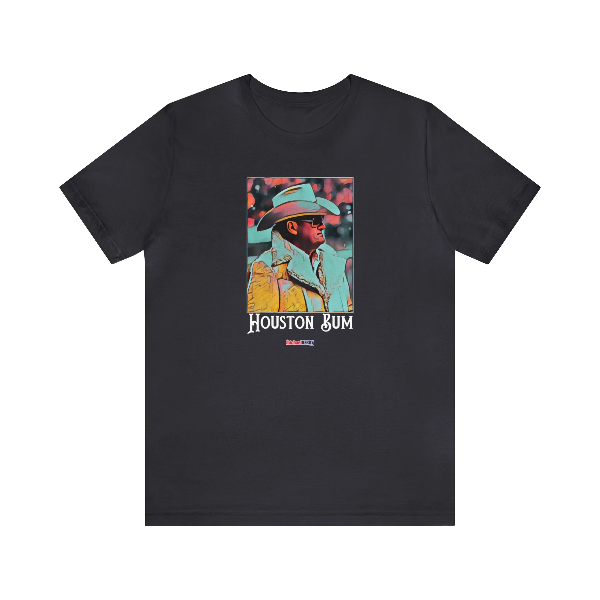 Houston Bum - Men's Short Sleeve Tee - Image 4