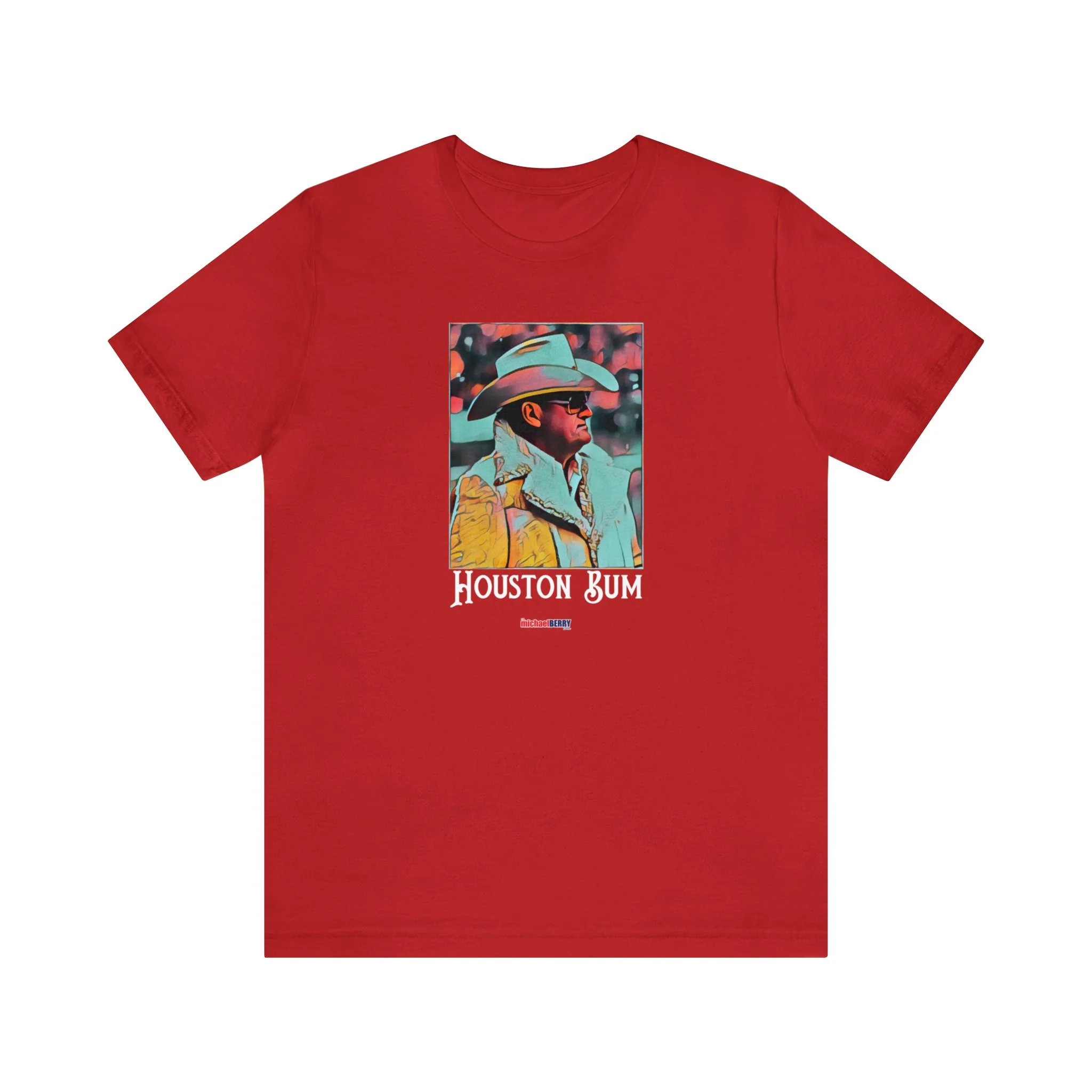 Houston Bum - Men's Short Sleeve Tee - Image 6
