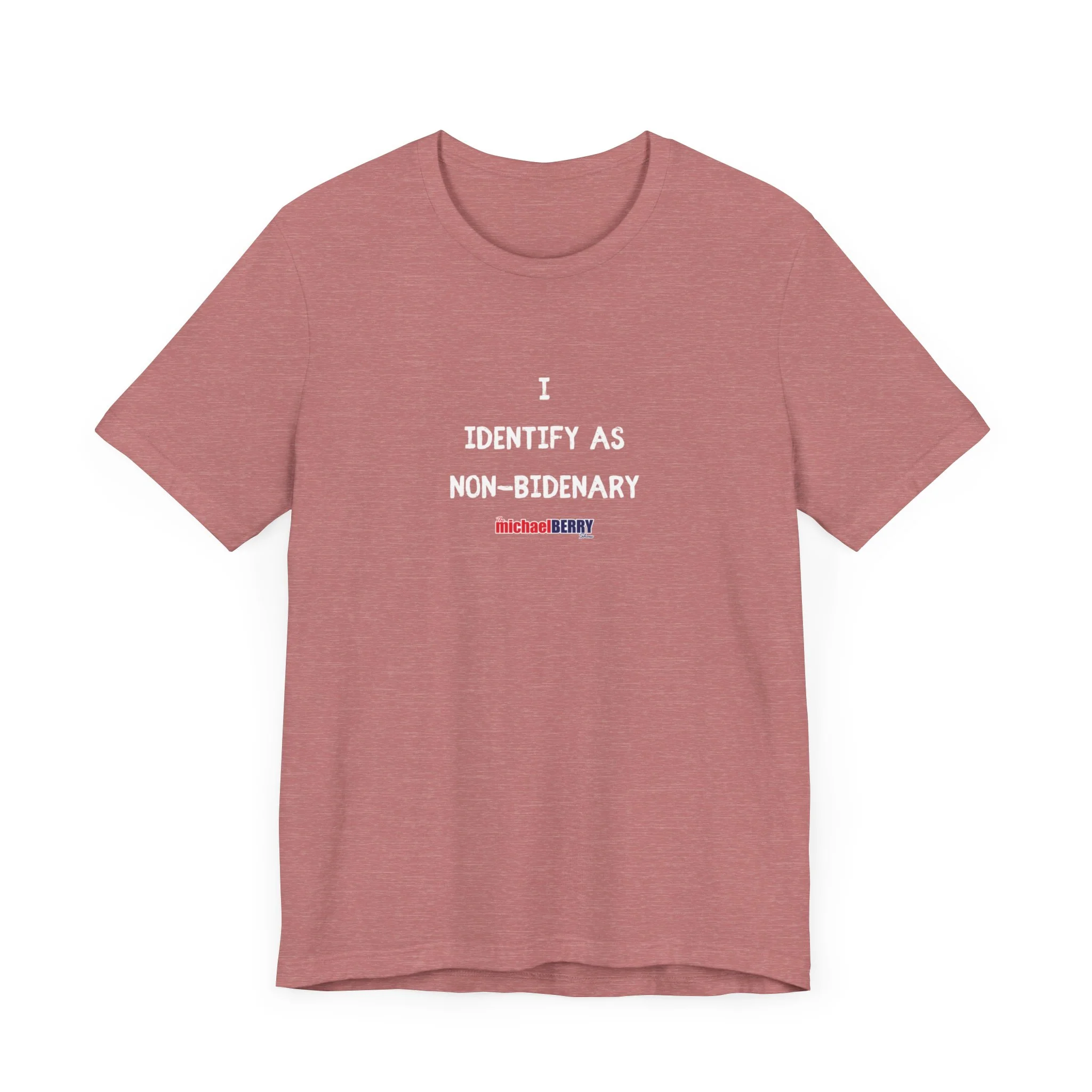 I identify as NON-BIDENARY - Men's Short Sleeve Tee - Image 12