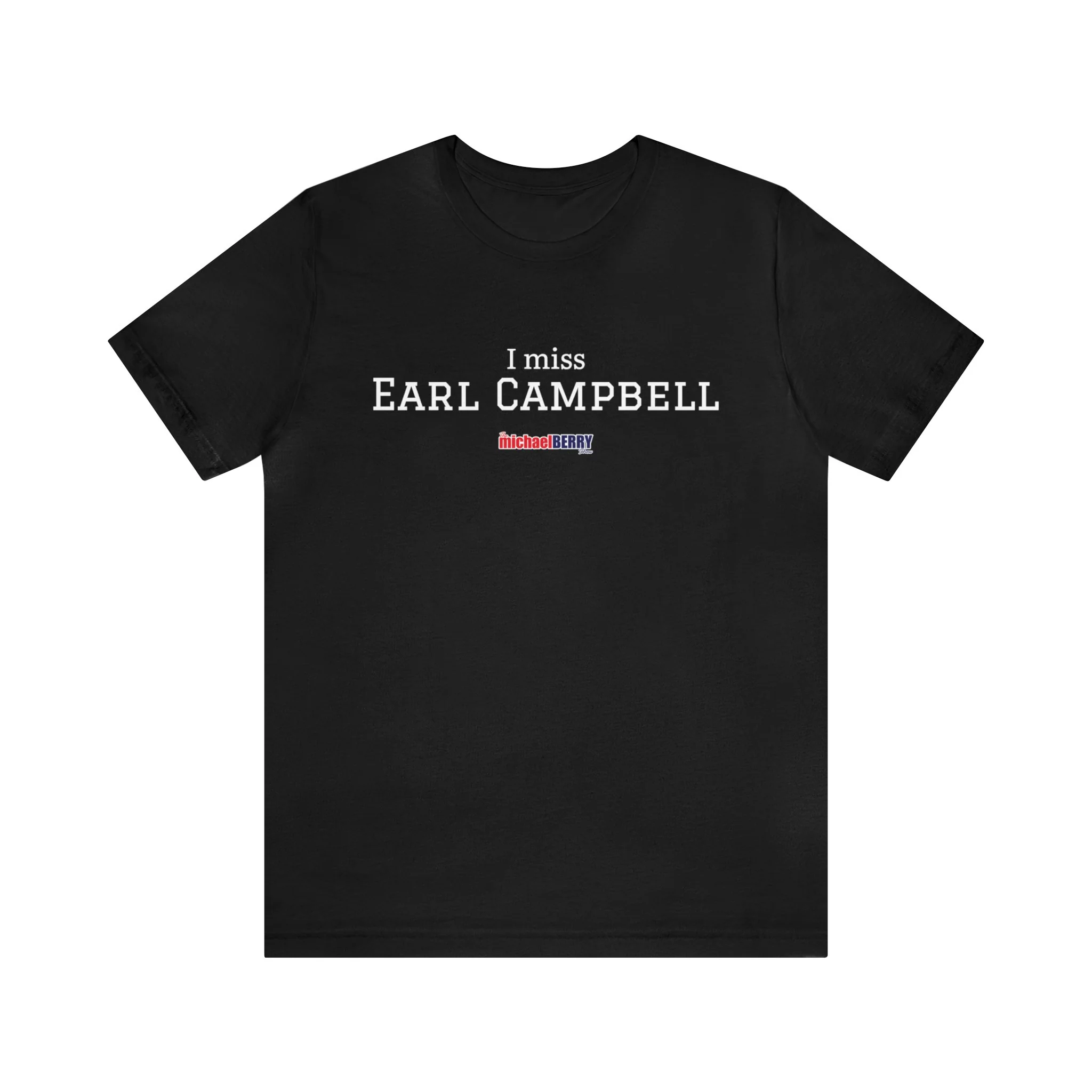 I miss EARL CAMPBELL - Unisex Jersey Short Sleeve Tee - Image 3
