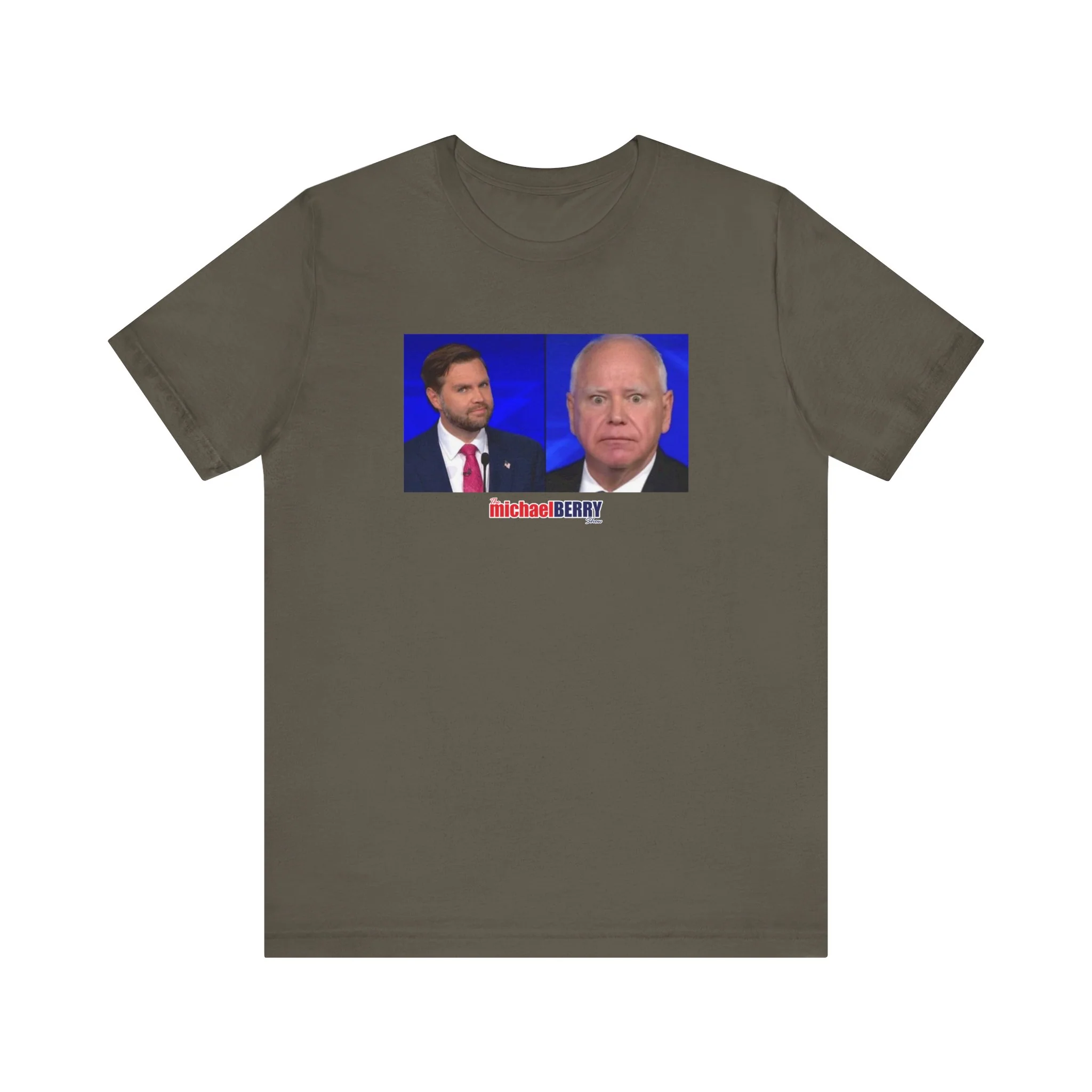 JD vs Walz - Men's Short Sleeve Tee - Image 2