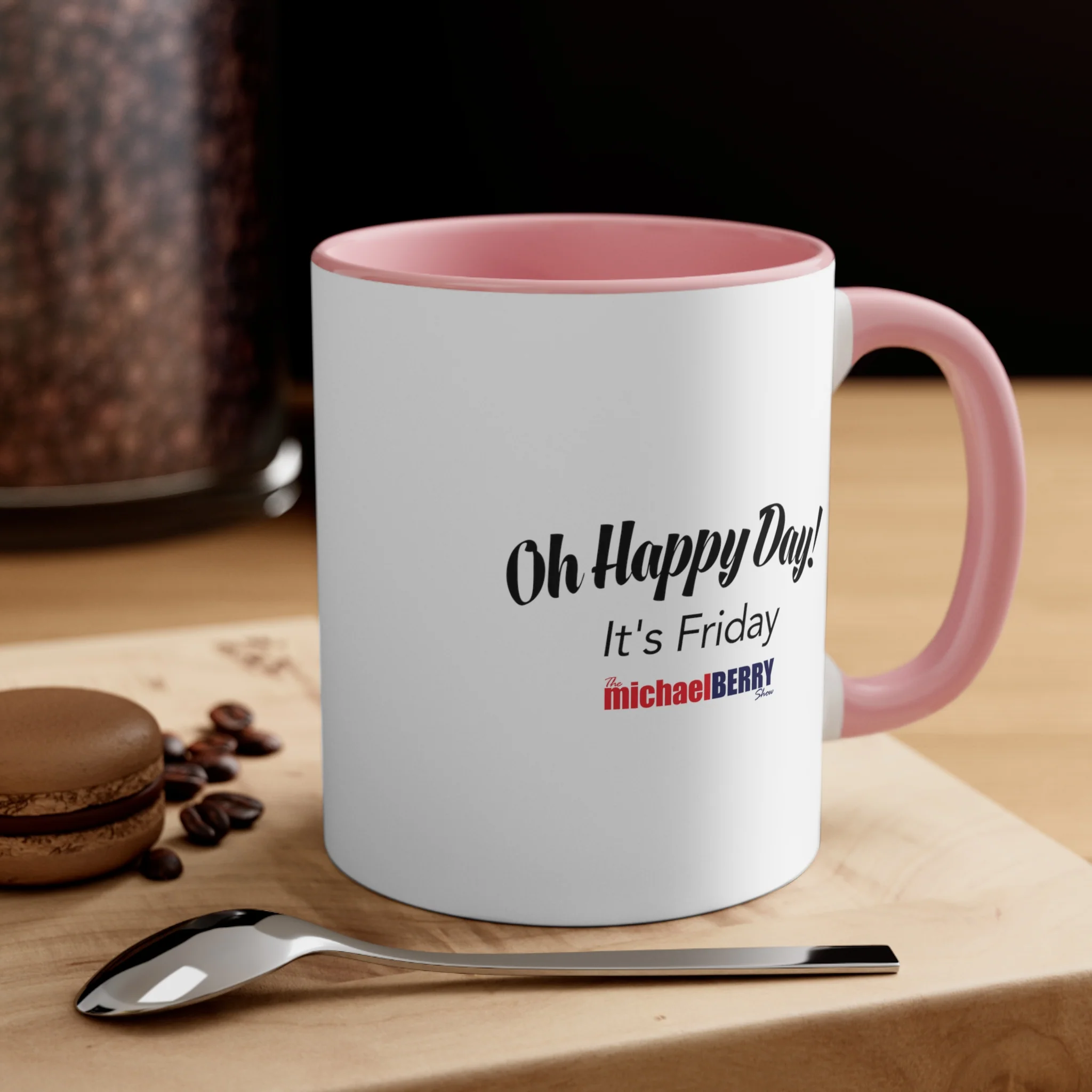 Oh Happy Day It's Friday - Accent Coffee Mug, 11oz - Image 13
