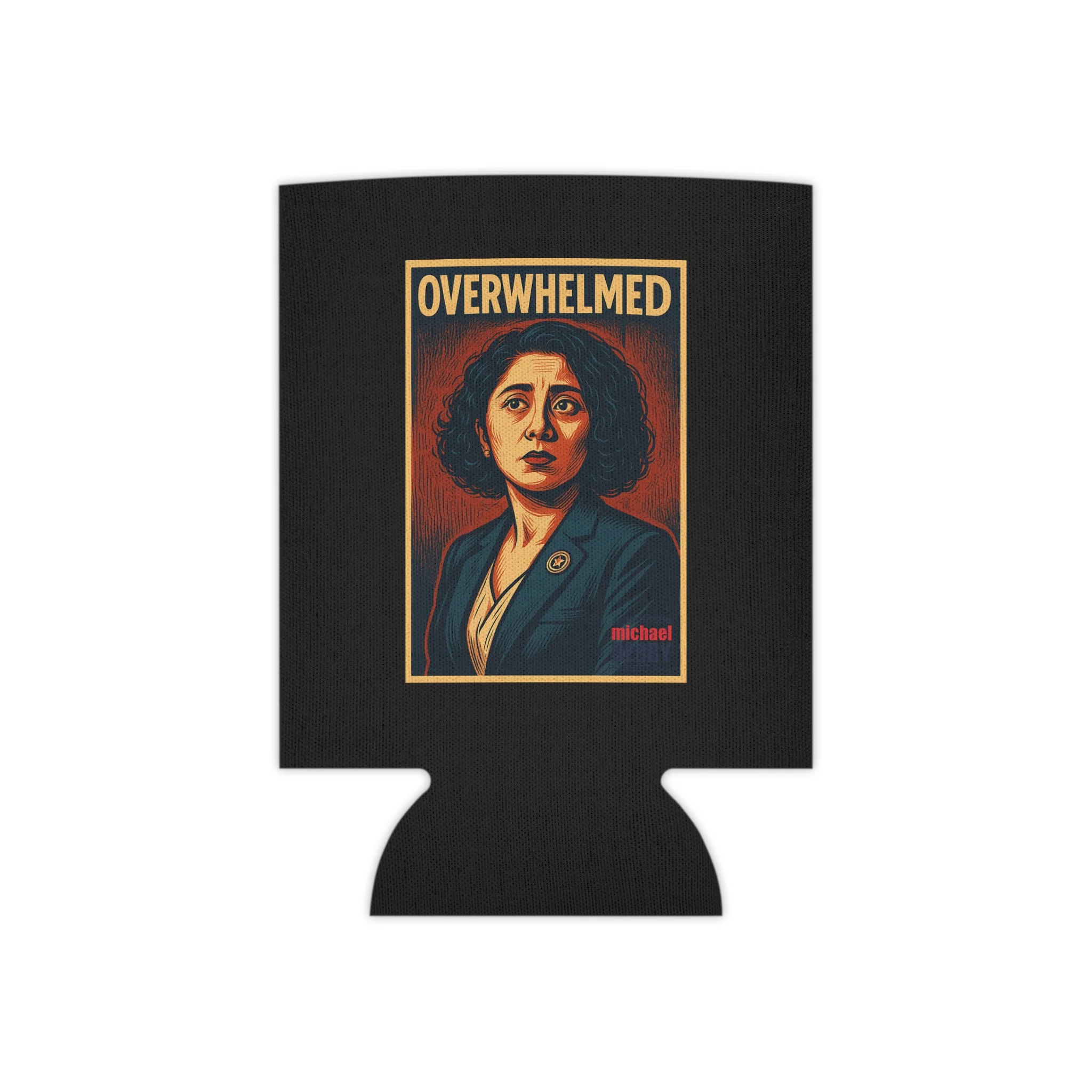 Overwhelmed - Can Cooler - Image 3