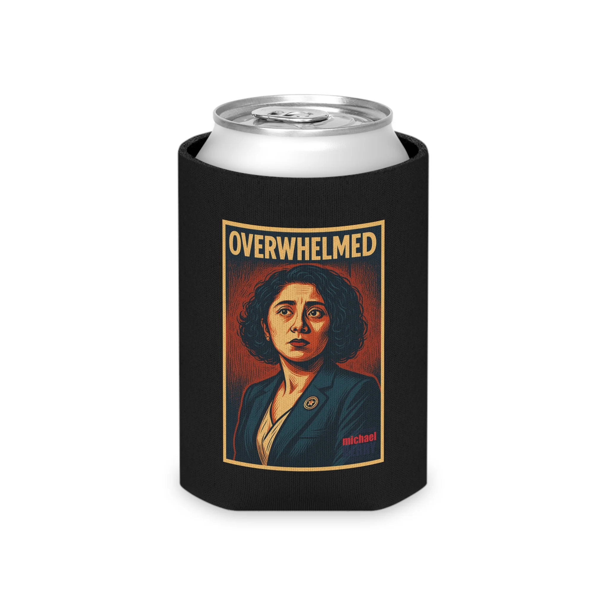 Overwhelmed - Can Cooler - Image 5