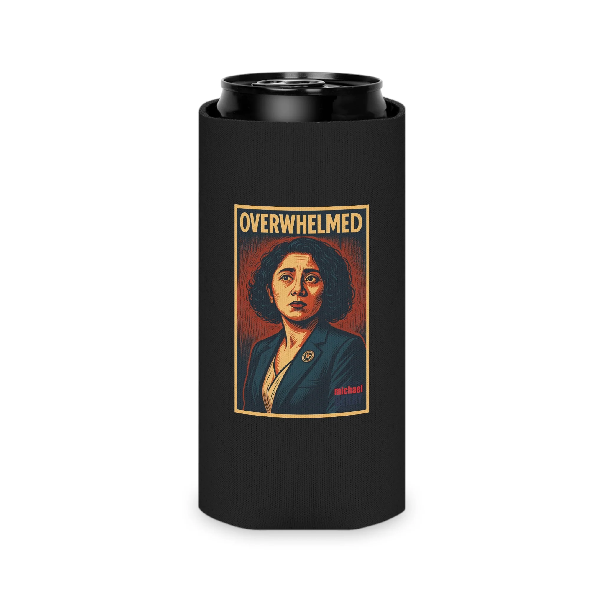 Overwhelmed - Can Cooler - Image 8