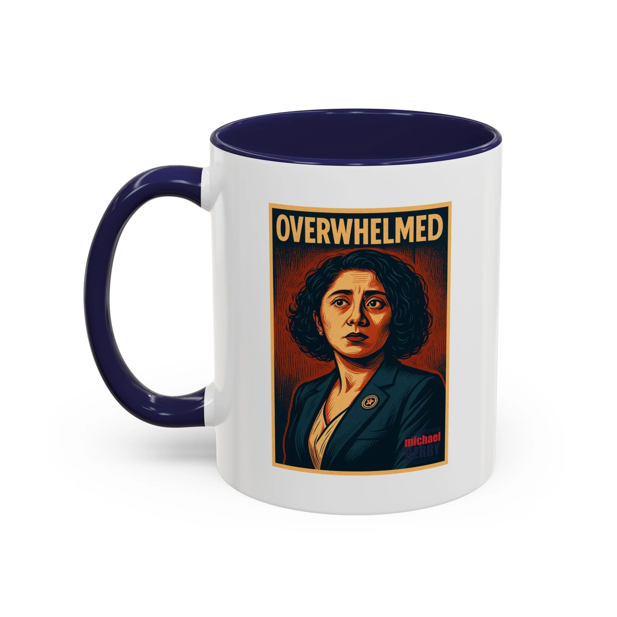 Overwhelmed - Coffee Mug, 11oz or 15oz - Image 12