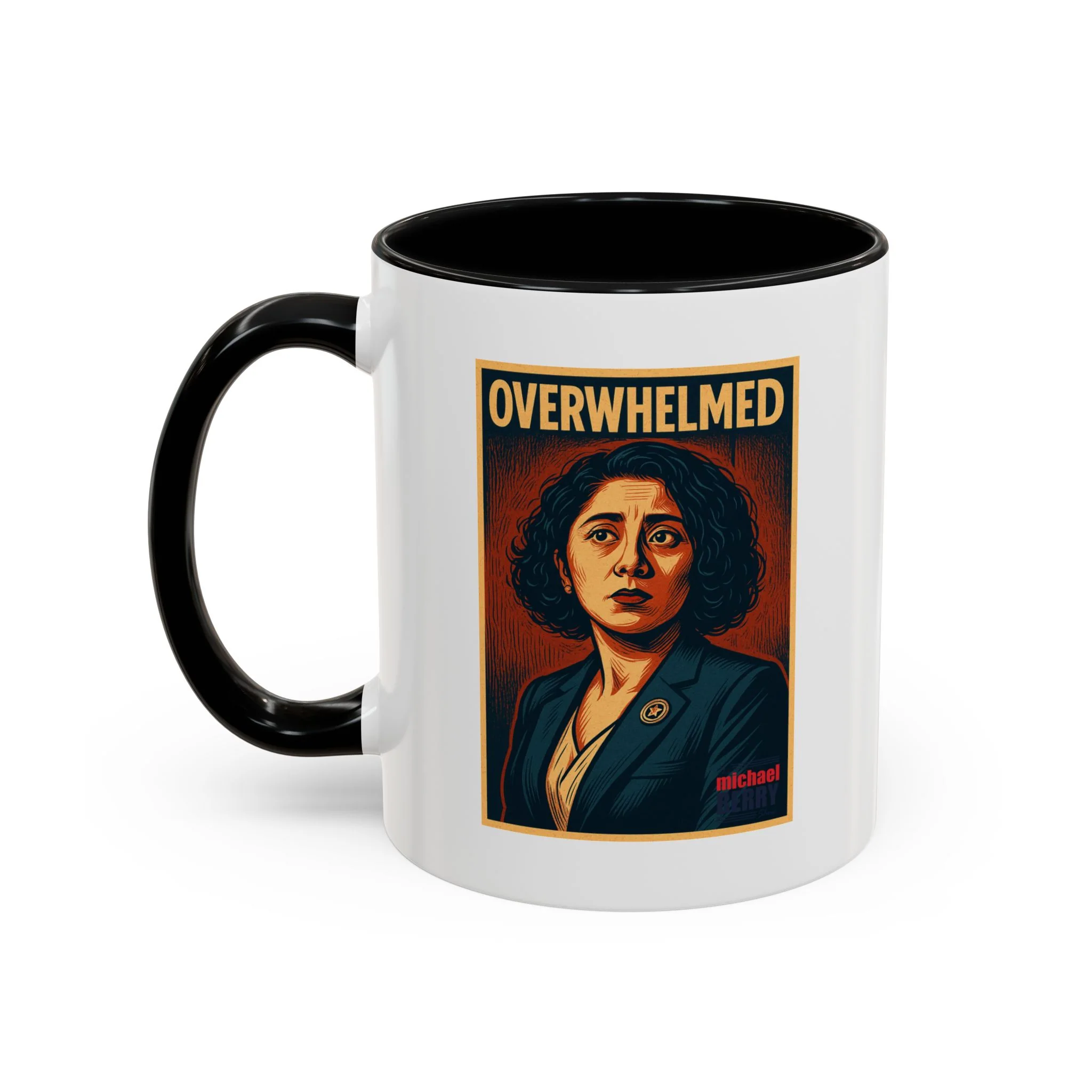 Overwhelmed - Coffee Mug, 11oz or 15oz - Image 13
