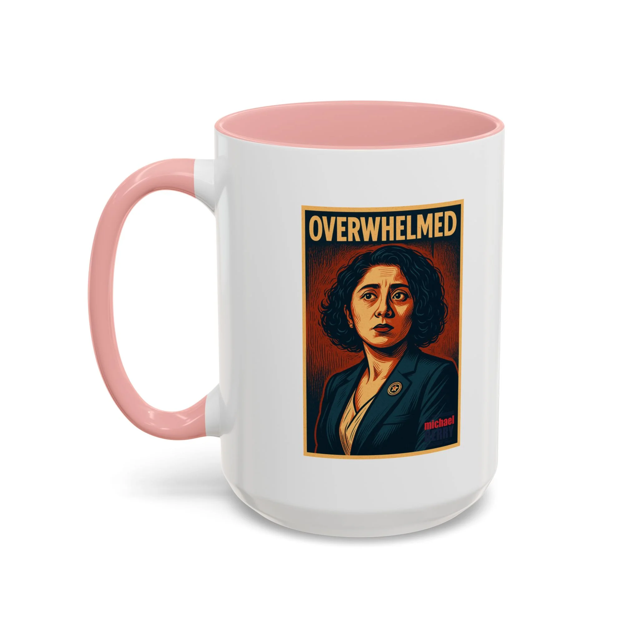 Overwhelmed - Coffee Mug, 11oz or 15oz - Image 17