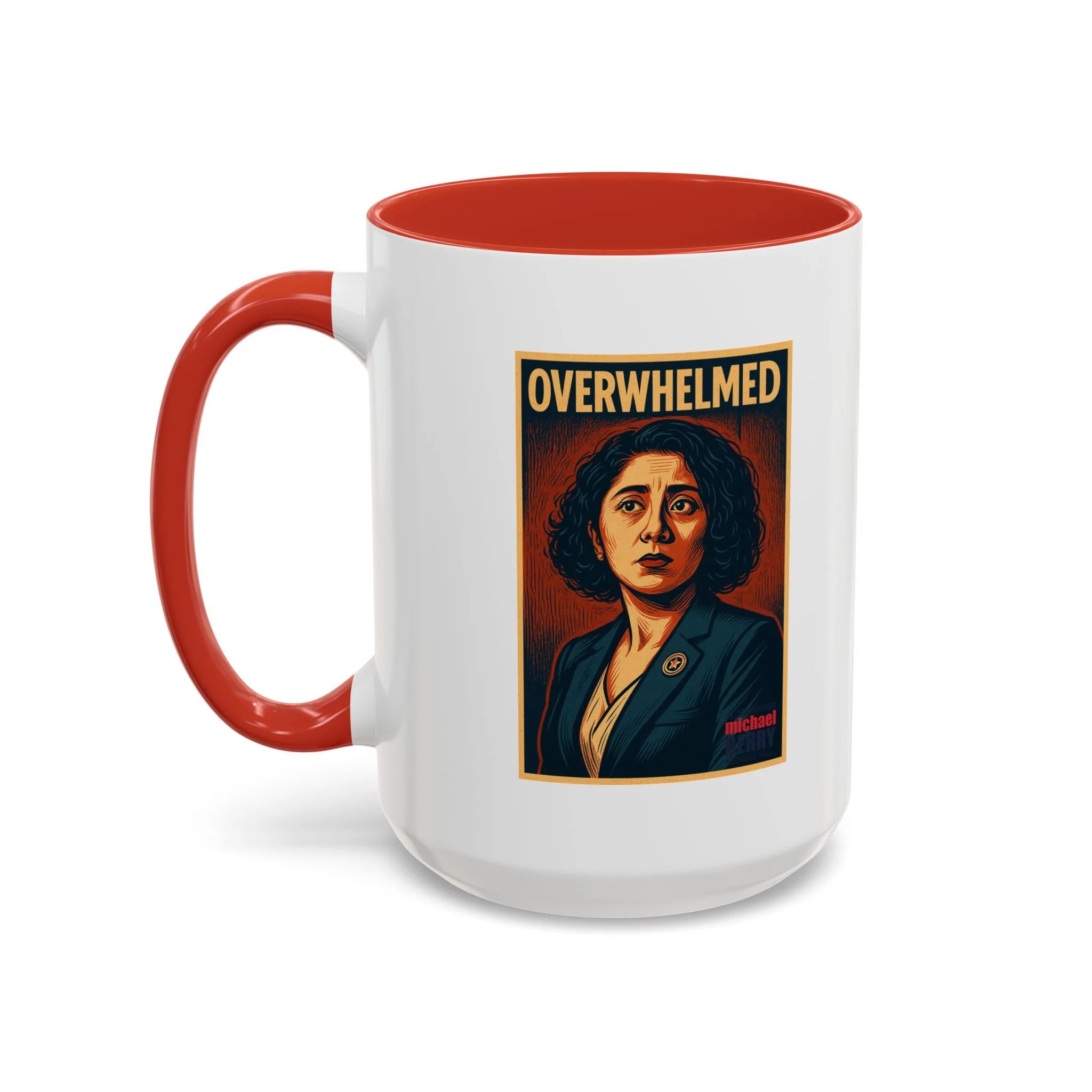 Overwhelmed - Coffee Mug, 11oz or 15oz - Image 18