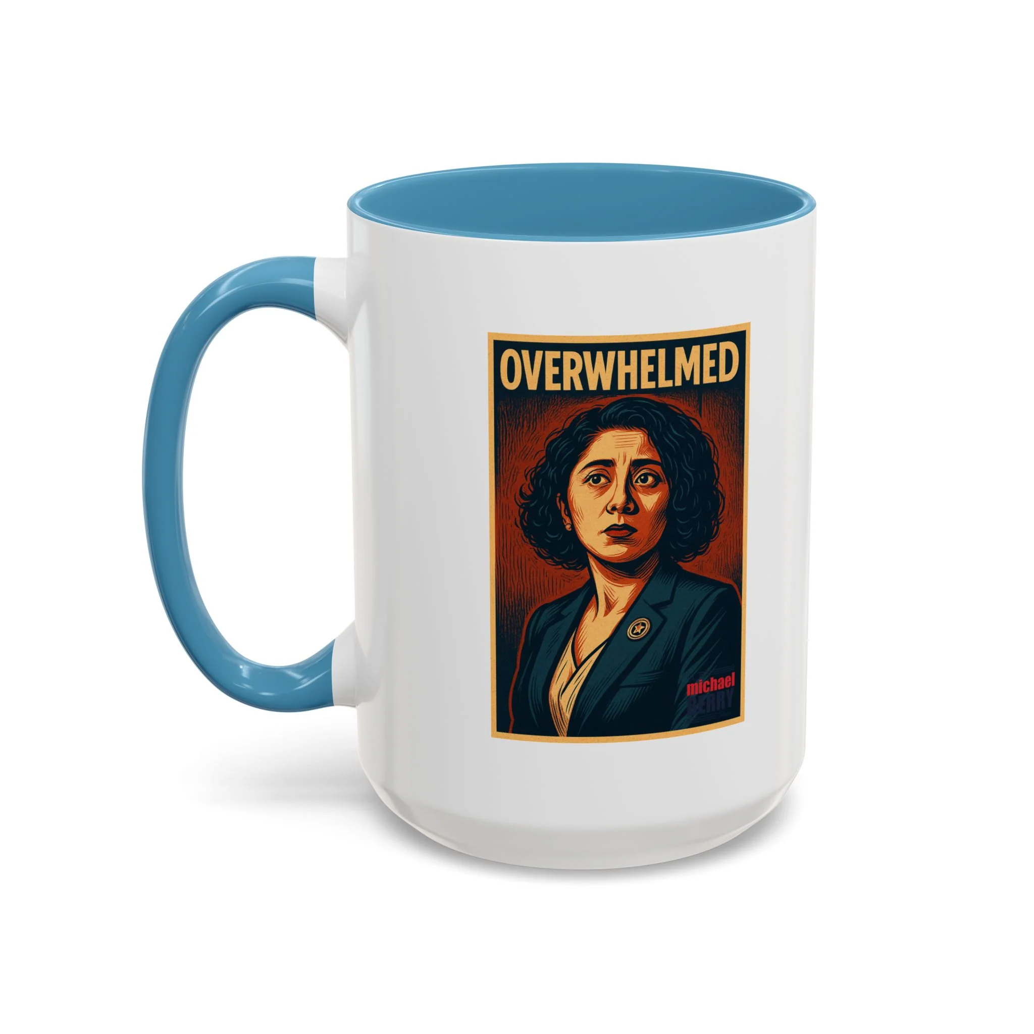 Overwhelmed - Coffee Mug, 11oz or 15oz - Image 20