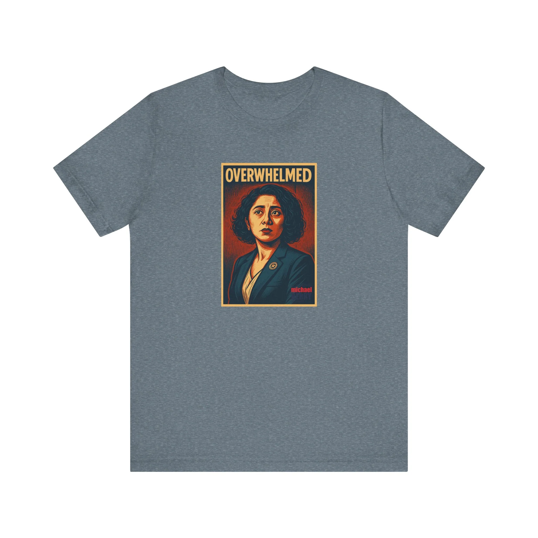 Overwhelmed - Short Sleeve Tee - Image 14