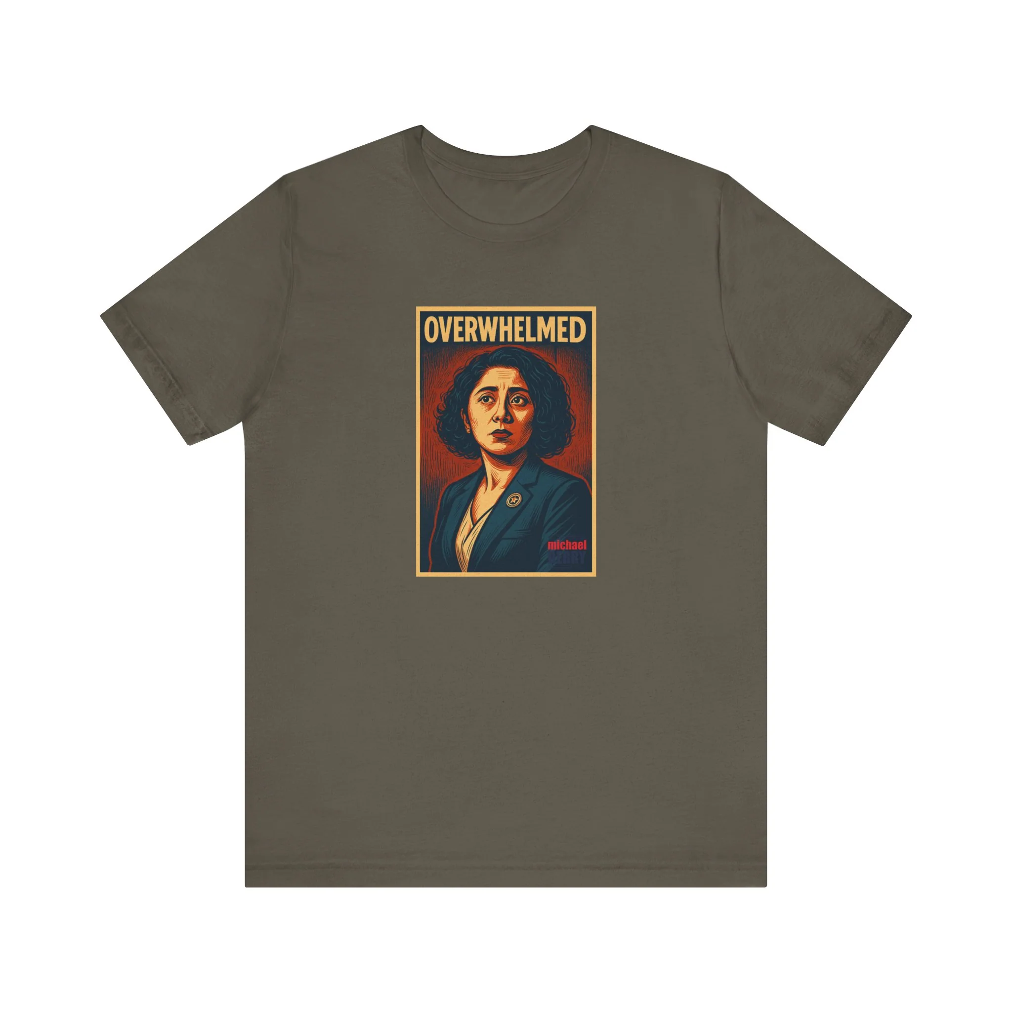 Overwhelmed - Short Sleeve Tee - Image 4