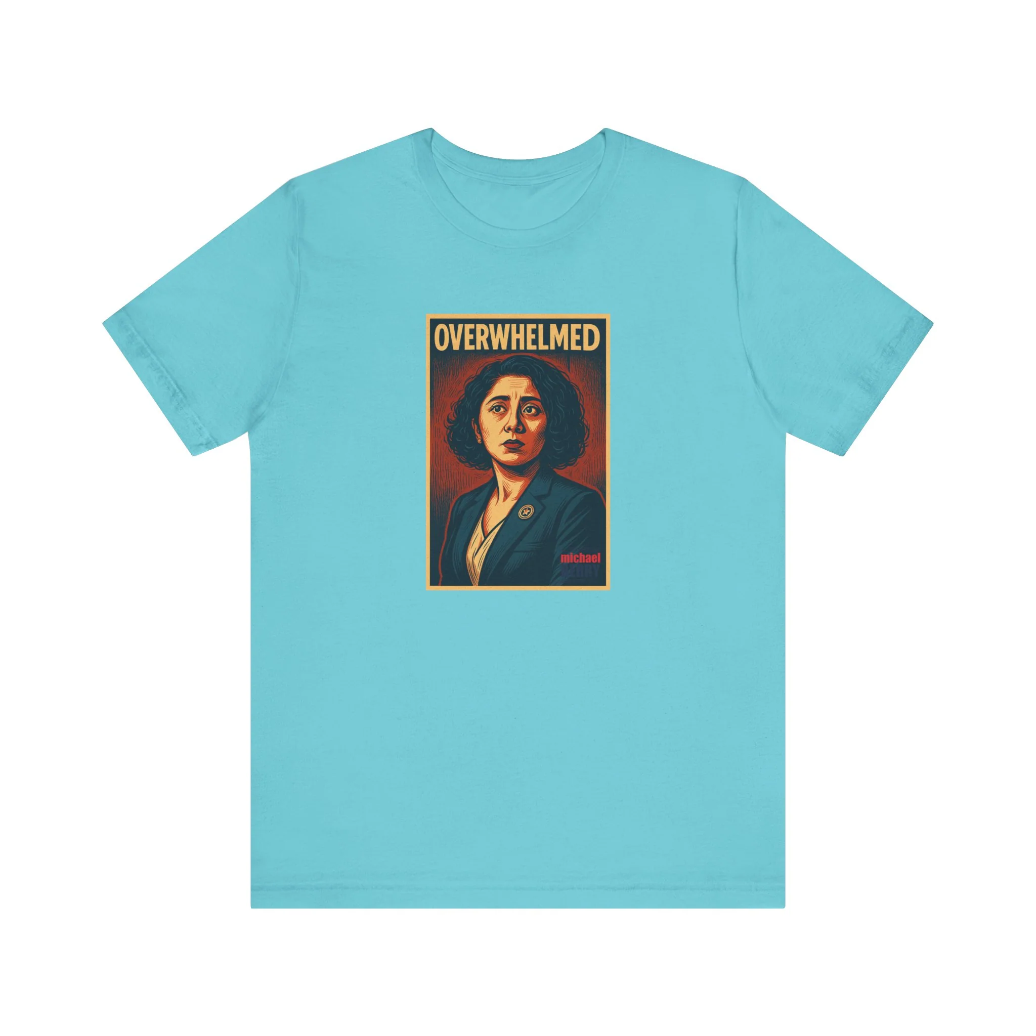 Overwhelmed - Short Sleeve Tee - Image 6