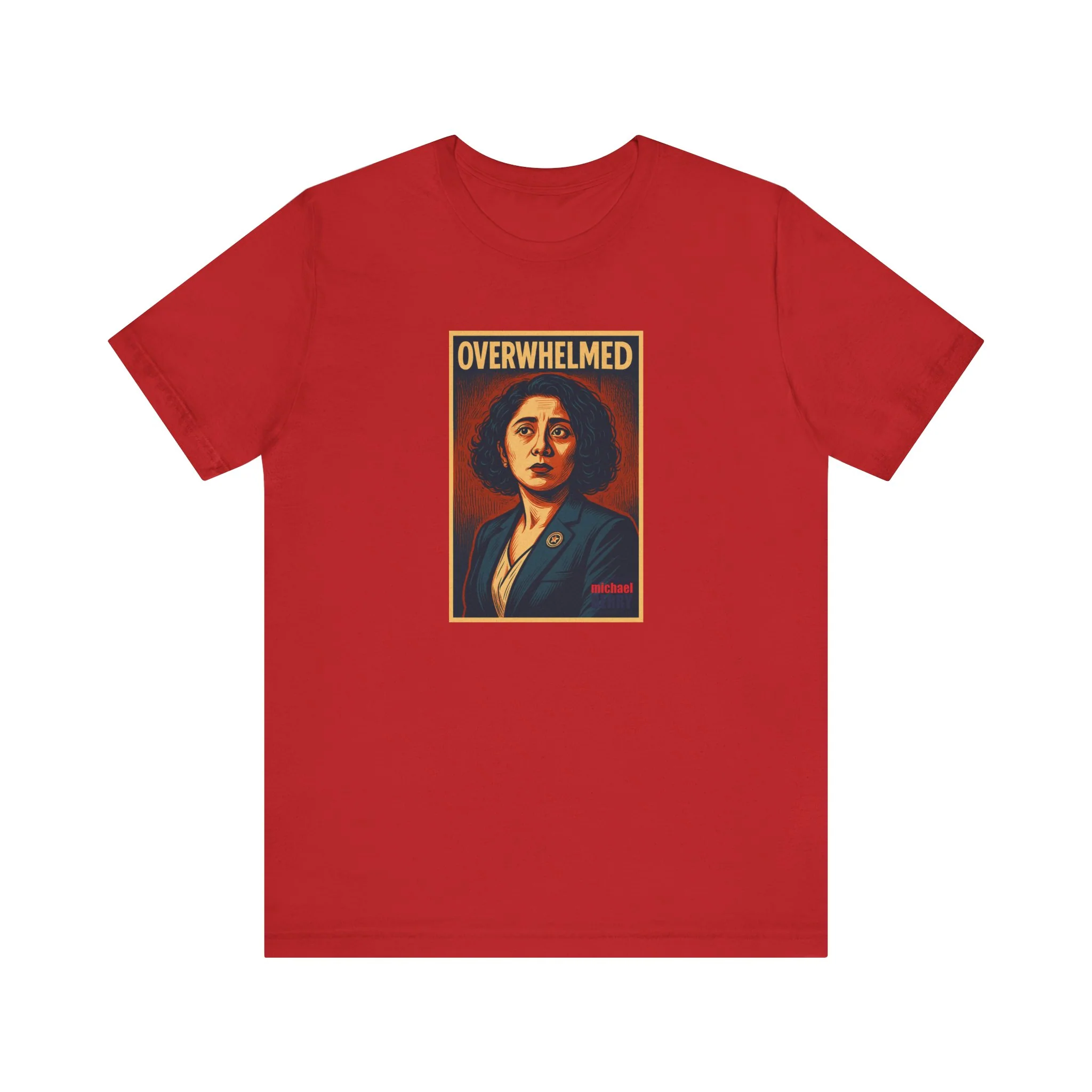 Overwhelmed - Short Sleeve Tee - Image 8