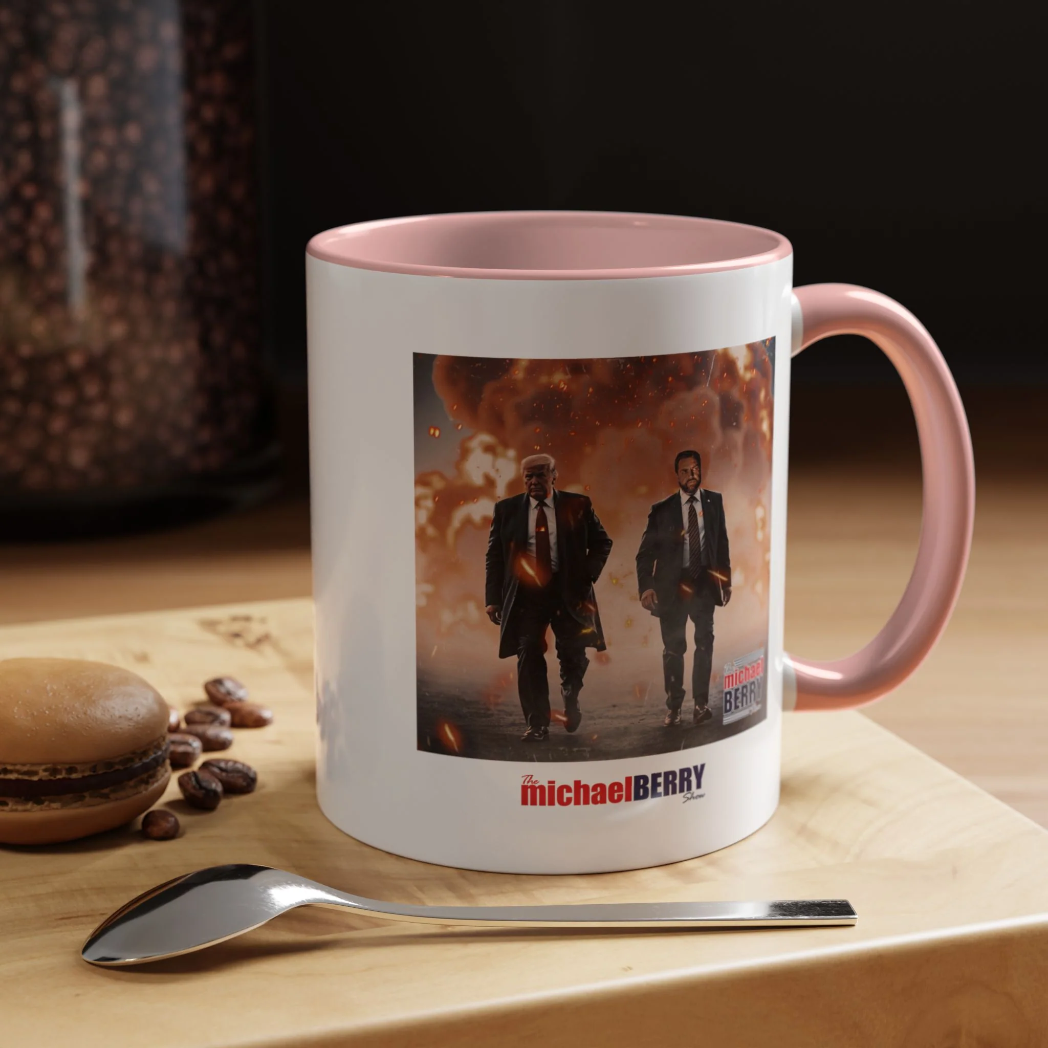 Trump Vance Battle - Coffee Mug, 11oz - Image 12