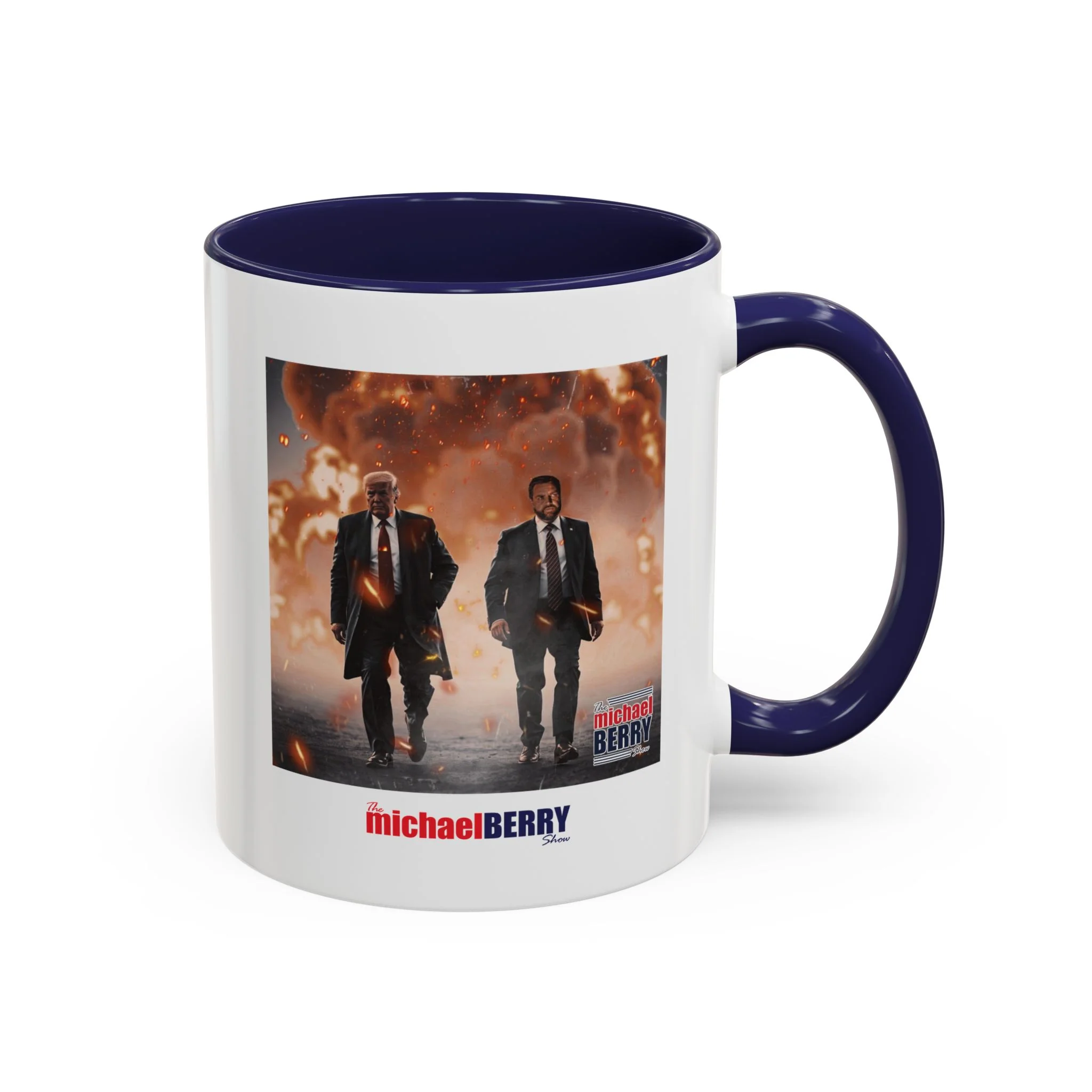 Trump Vance Battle - Coffee Mug, 11oz - Image 3