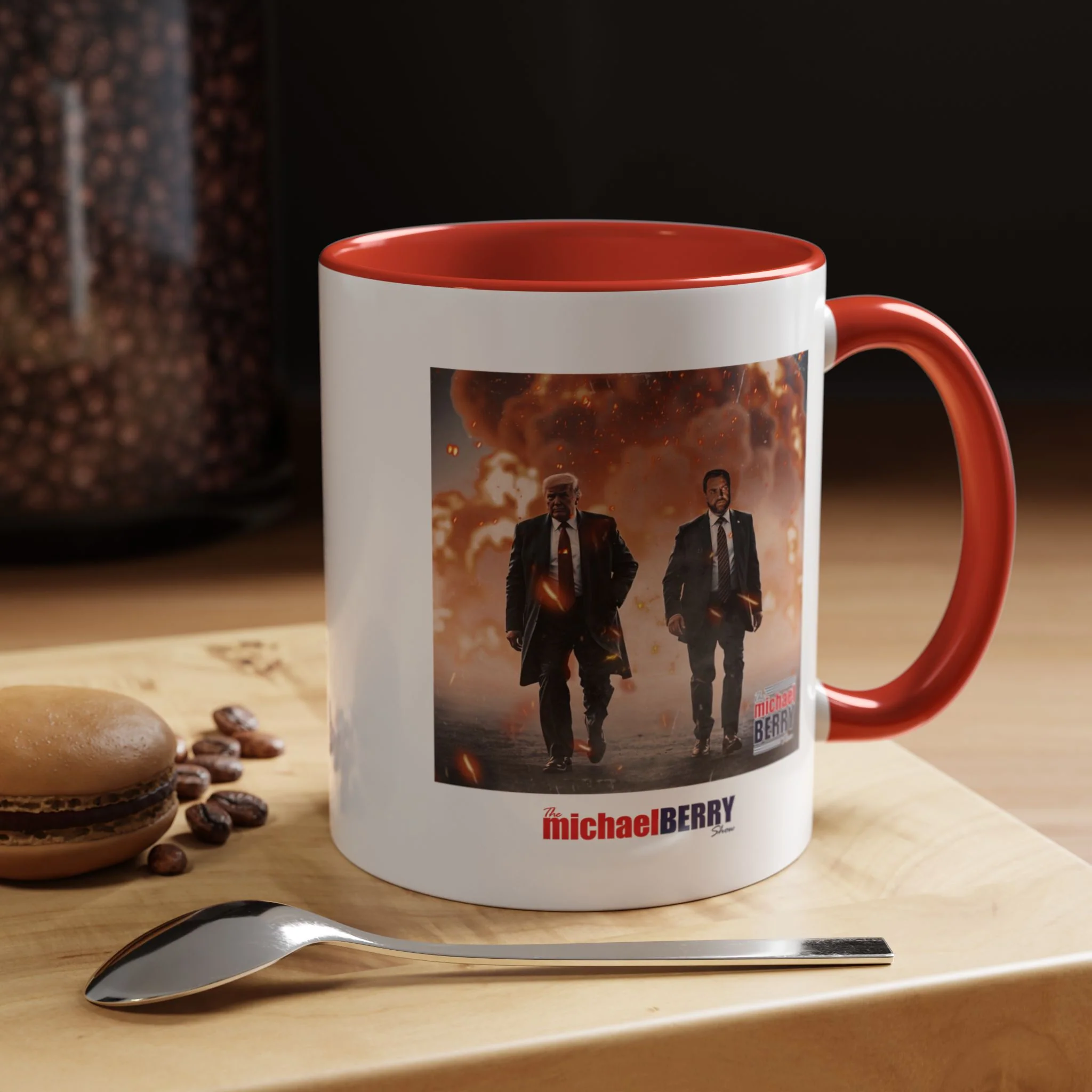 Trump Vance Battle - Coffee Mug, 11oz - Image 6