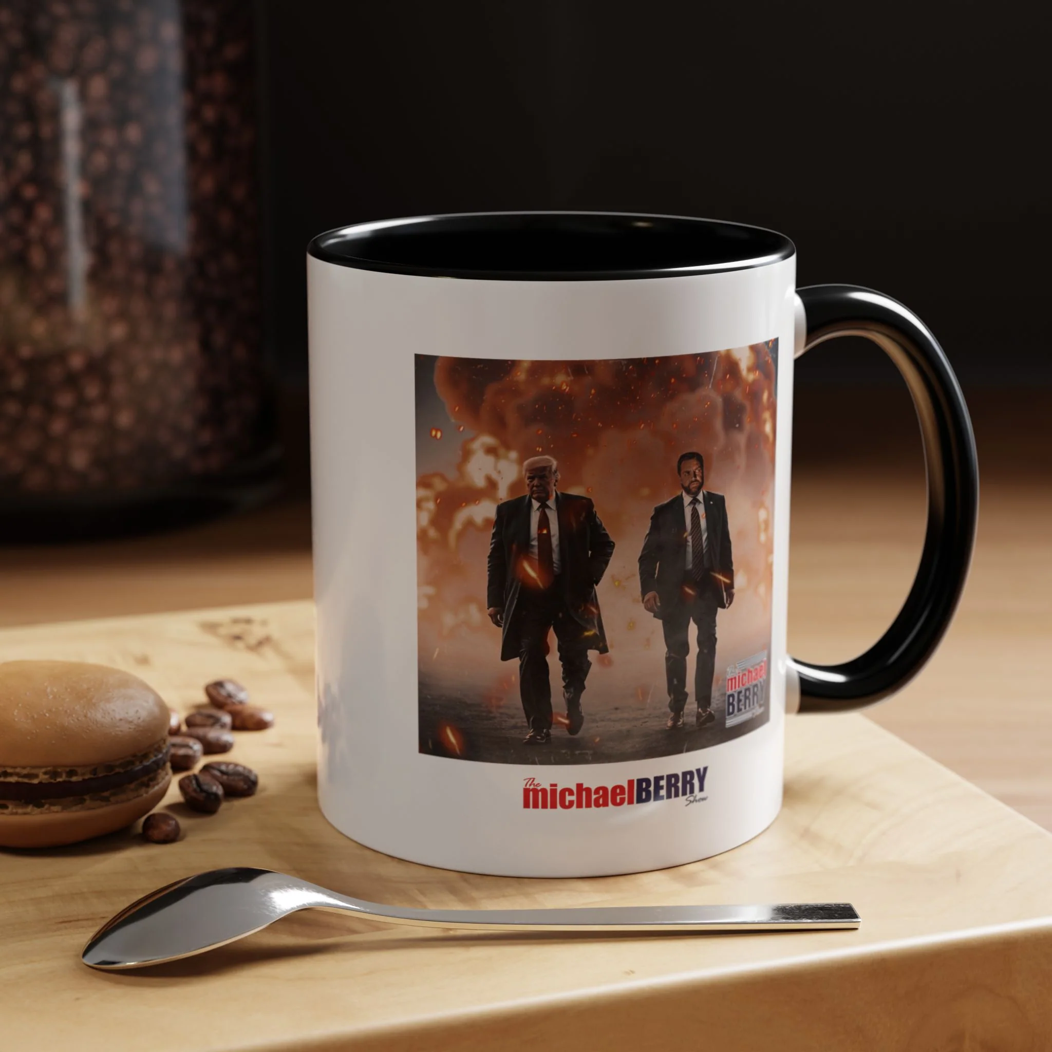 Trump Vance Battle - Coffee Mug, 11oz - Image 8