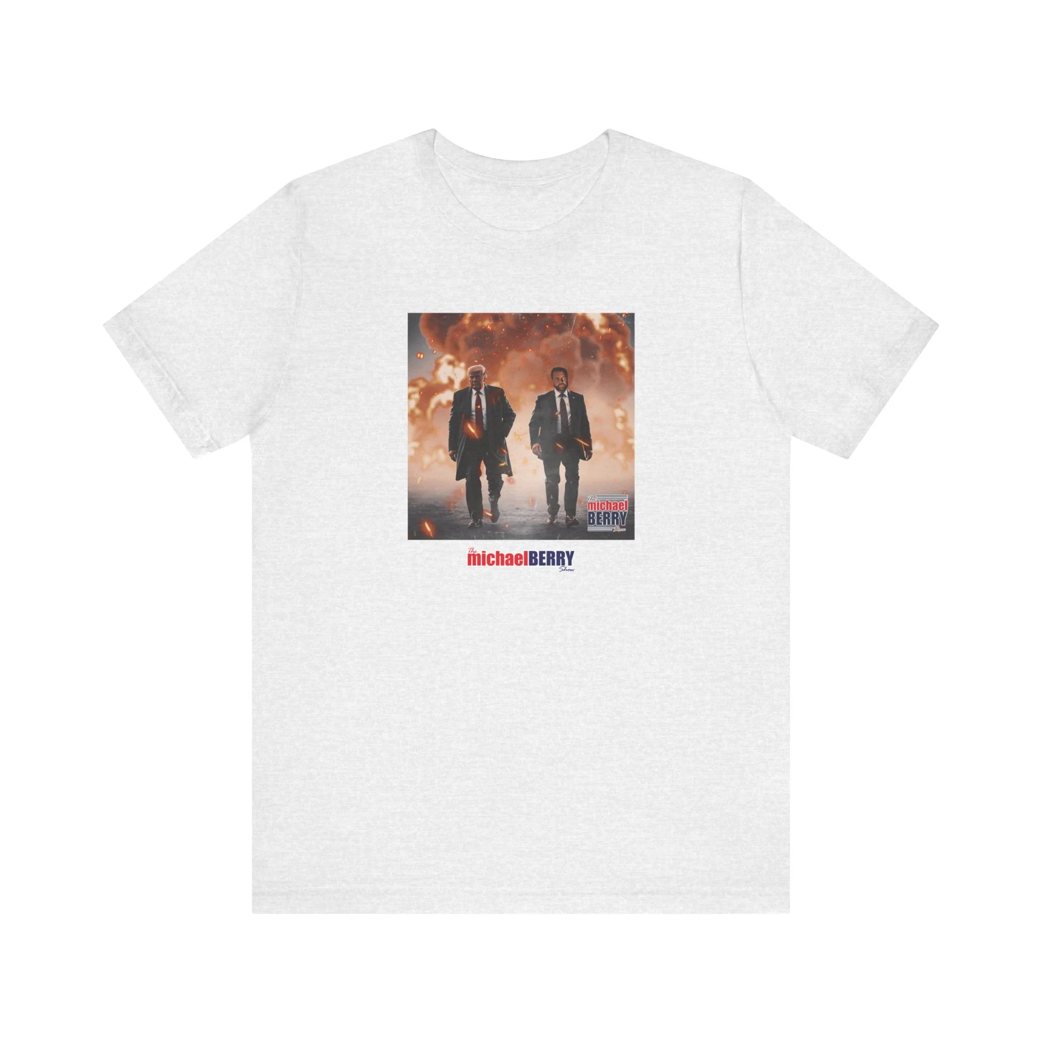 Trump Vance Battle - Men's Short Sleeve Tee - Image 10