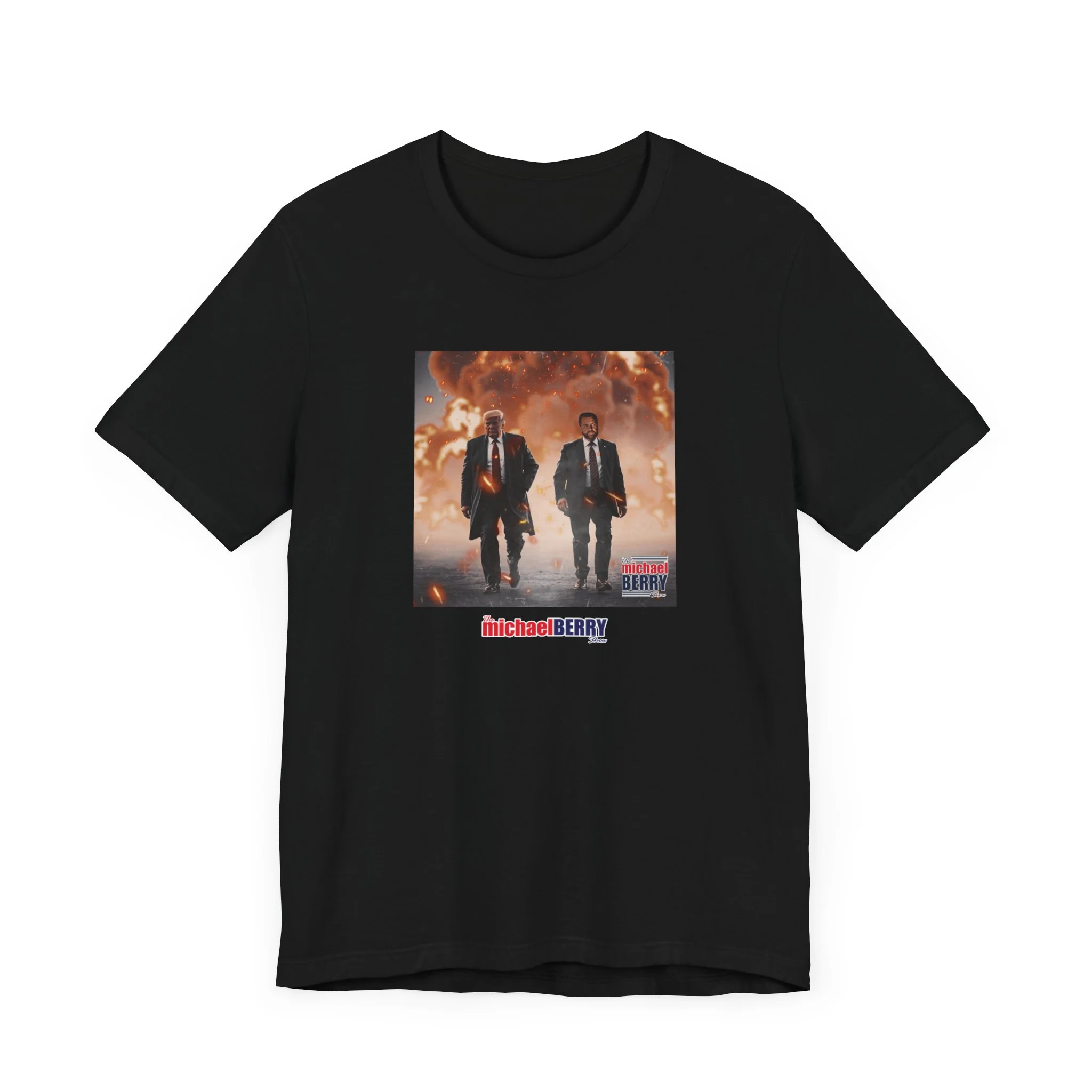 Trump Vance Battle - Men's Short Sleeve Tee - Image 13