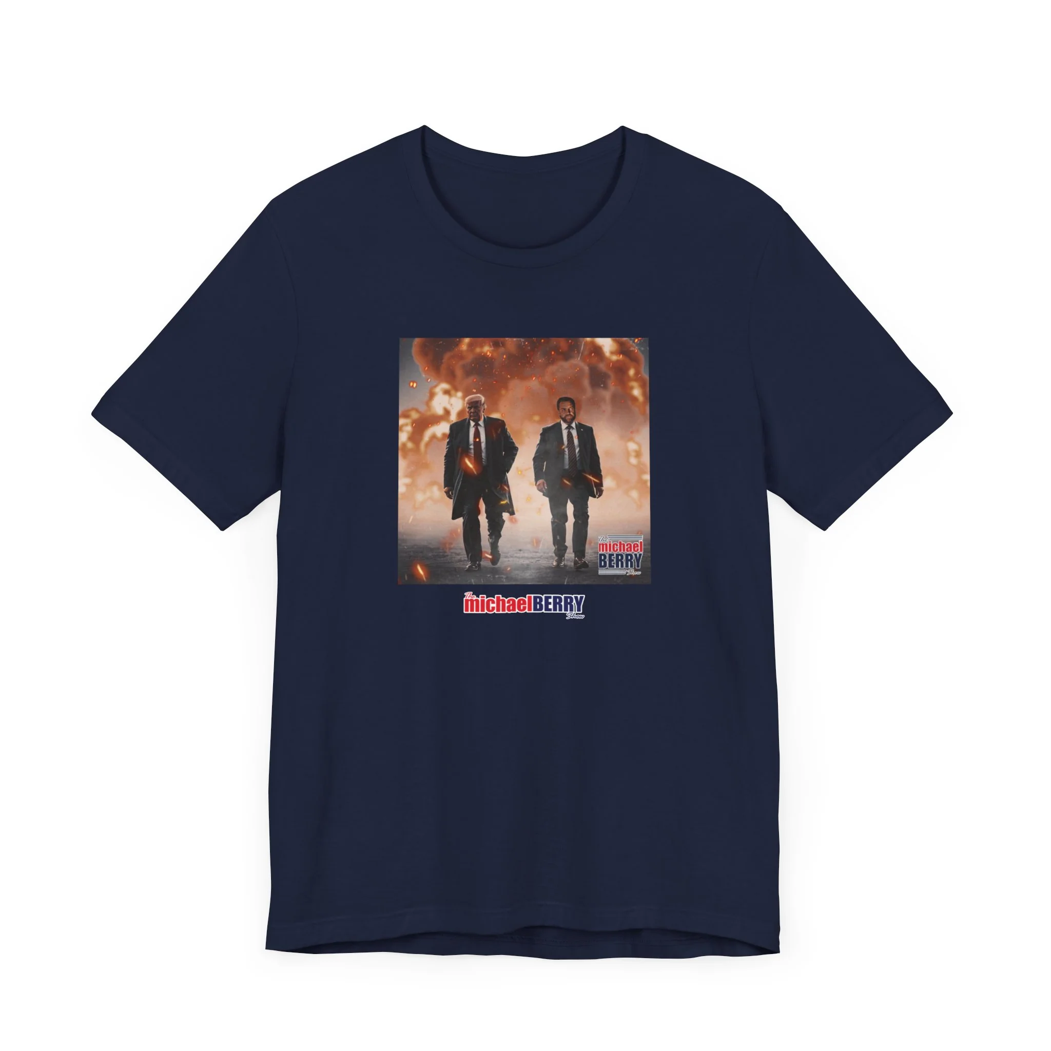 Trump Vance Battle - Men's Short Sleeve Tee - Image 15