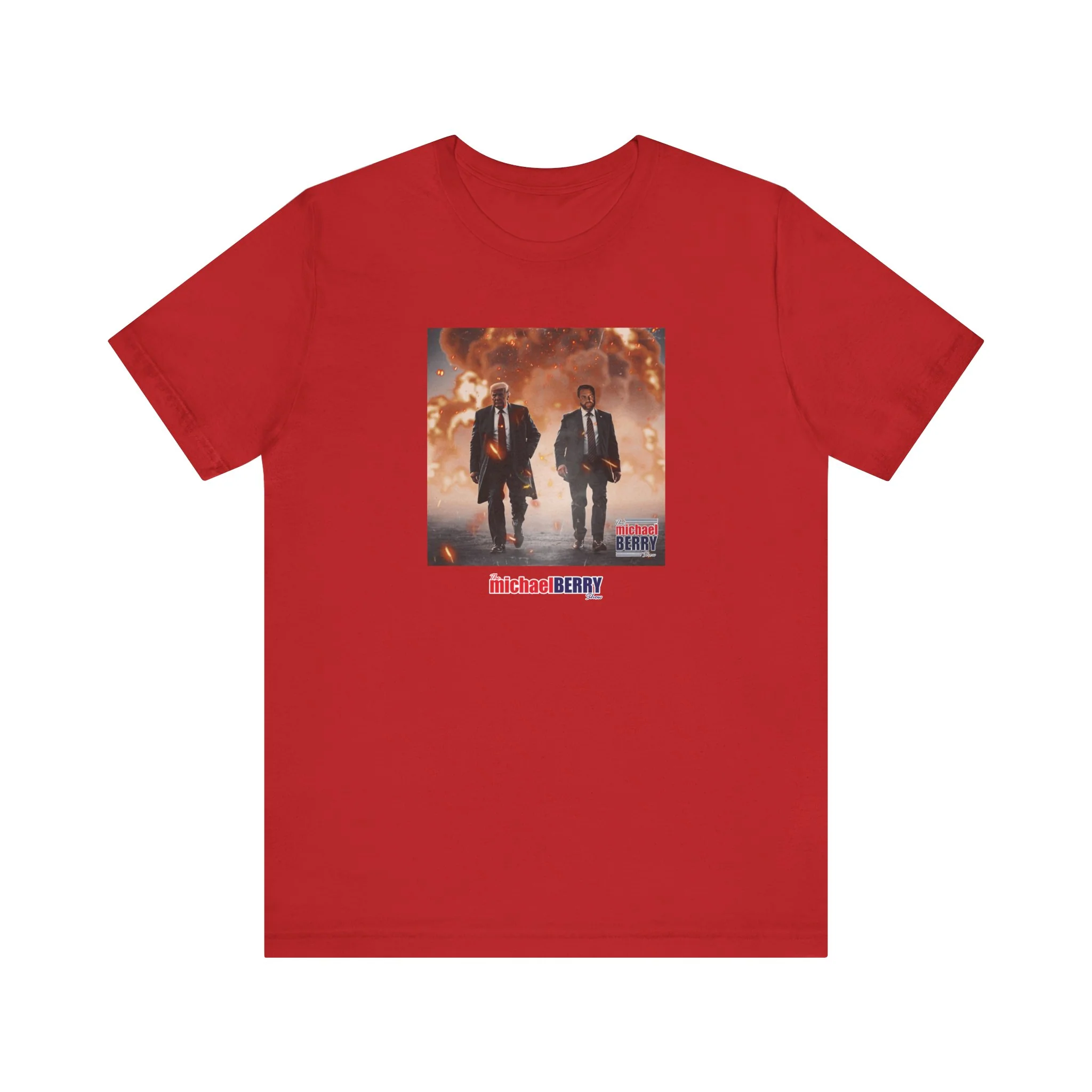 Trump Vance Battle - Men's Short Sleeve Tee - Image 7