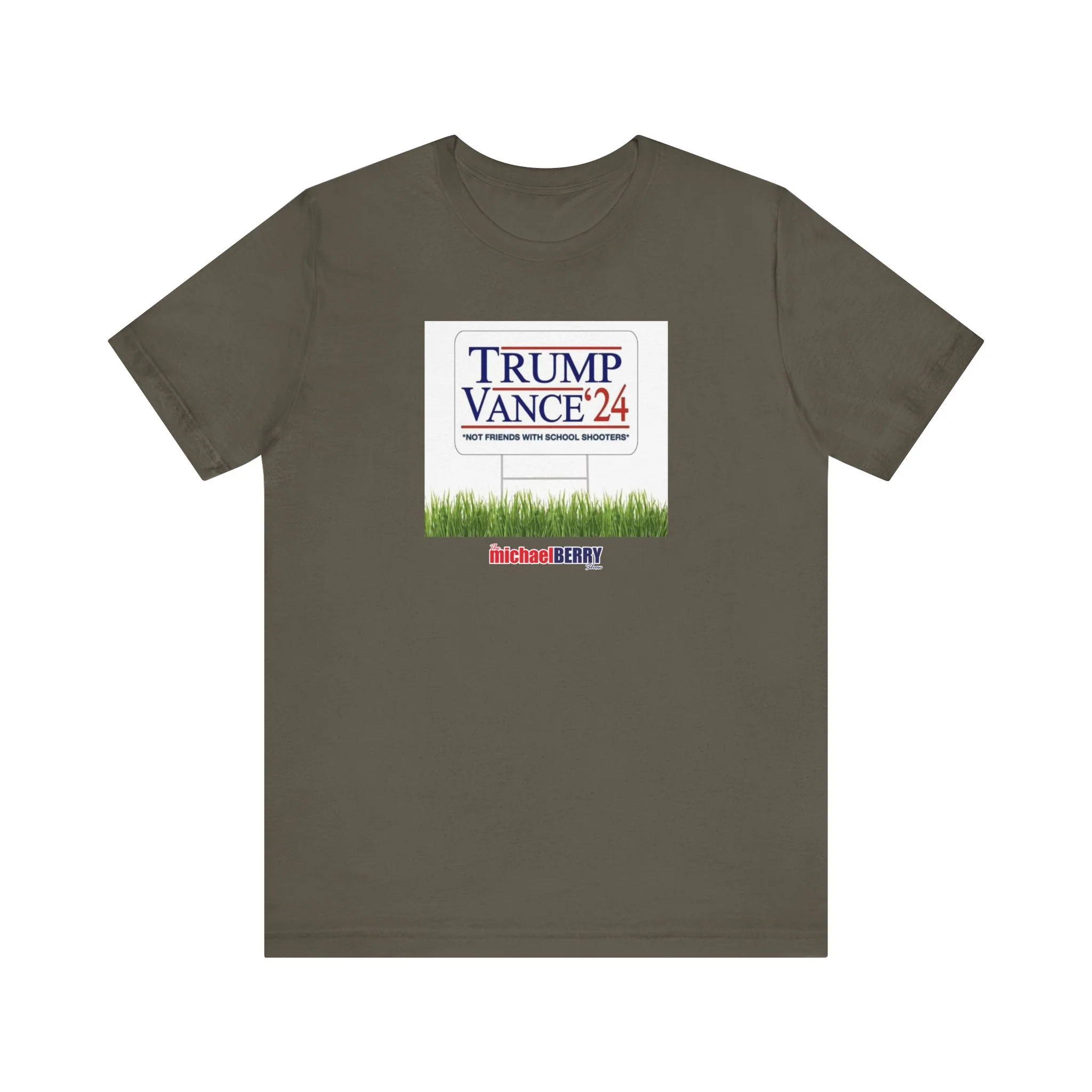 Trump Vance Sign - Men's Short Sleeve Tee - Image 2