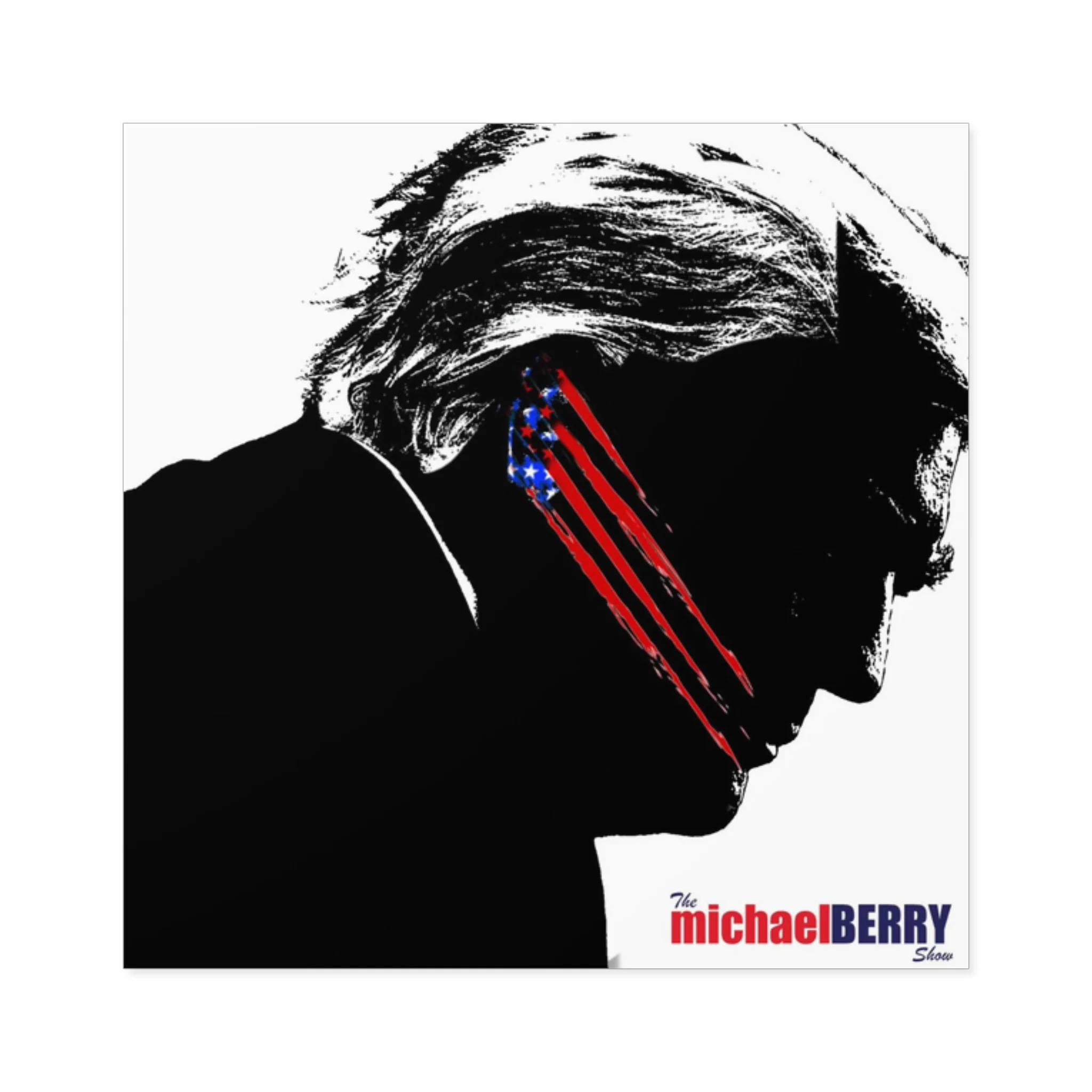 Trump's Scar - Vinyl Stickers (Indoor\Outdoor Rated) - Image 2